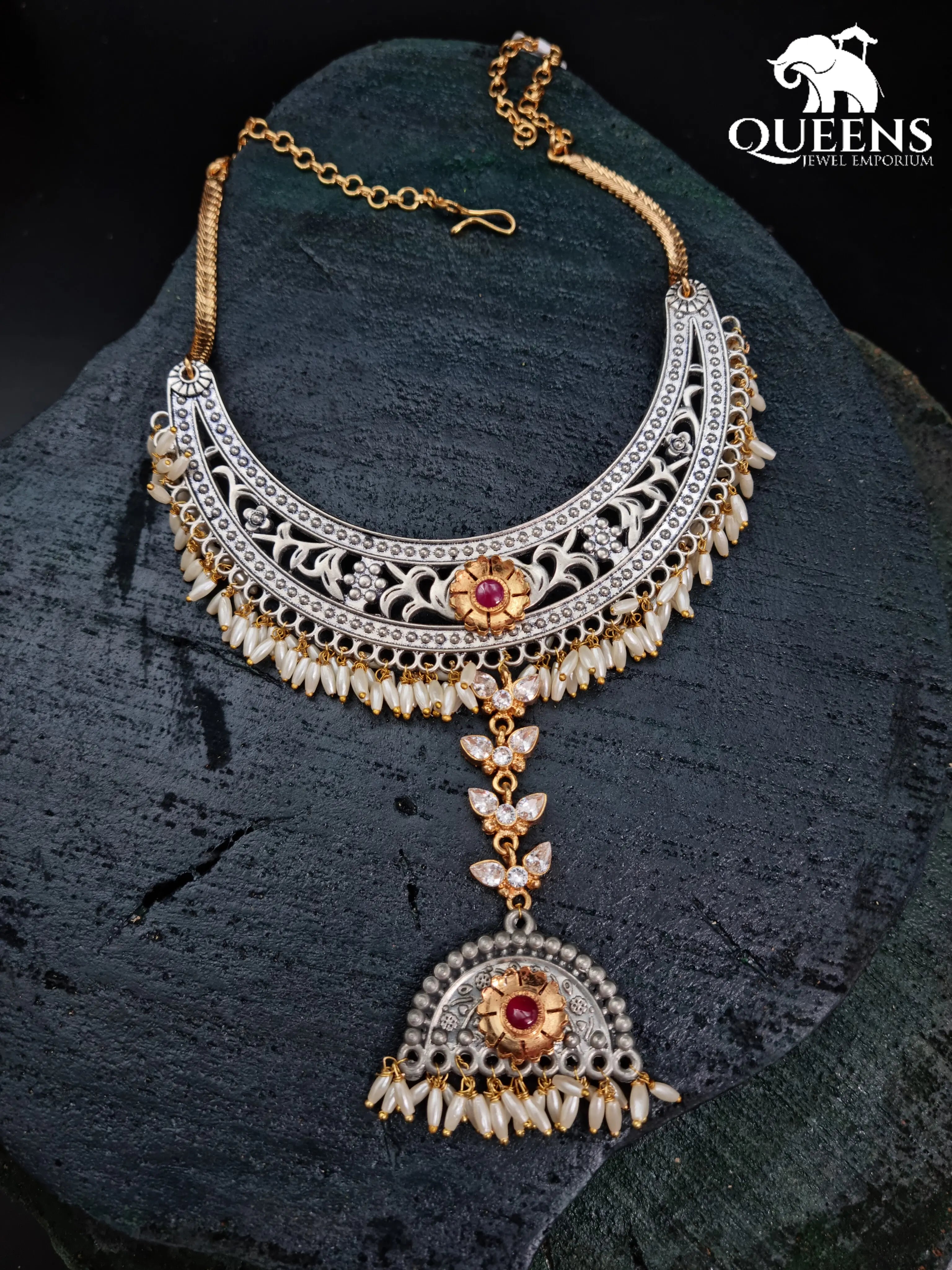 DISHITA NECKLACE - Queens Jewel Emporium