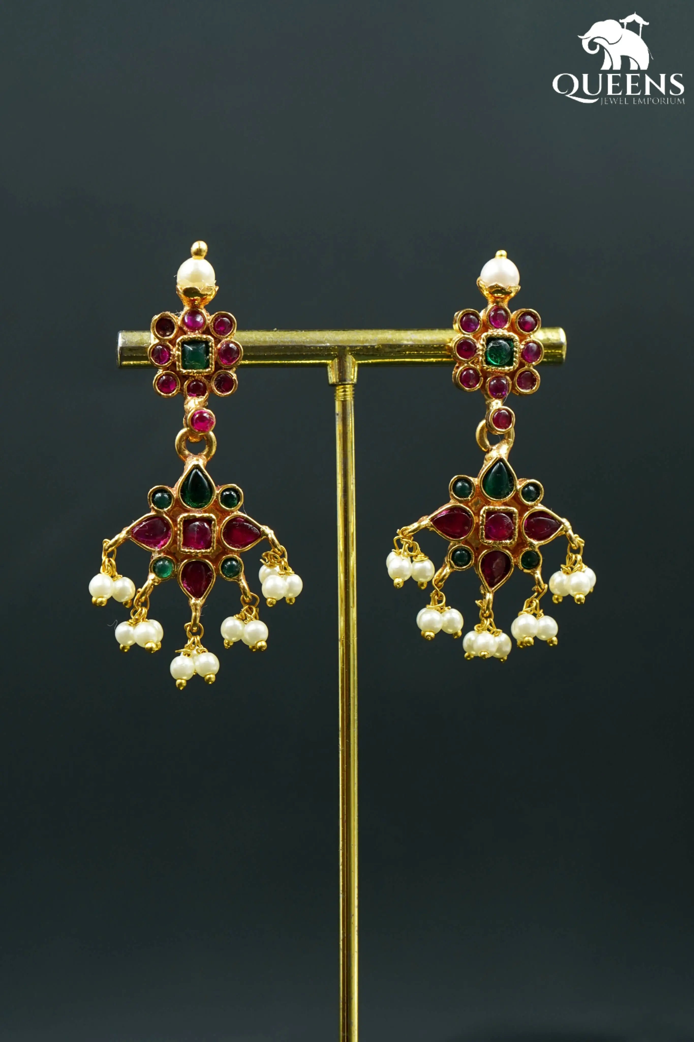 DIVYA EARRINGS - Queens Jewel Emporium
