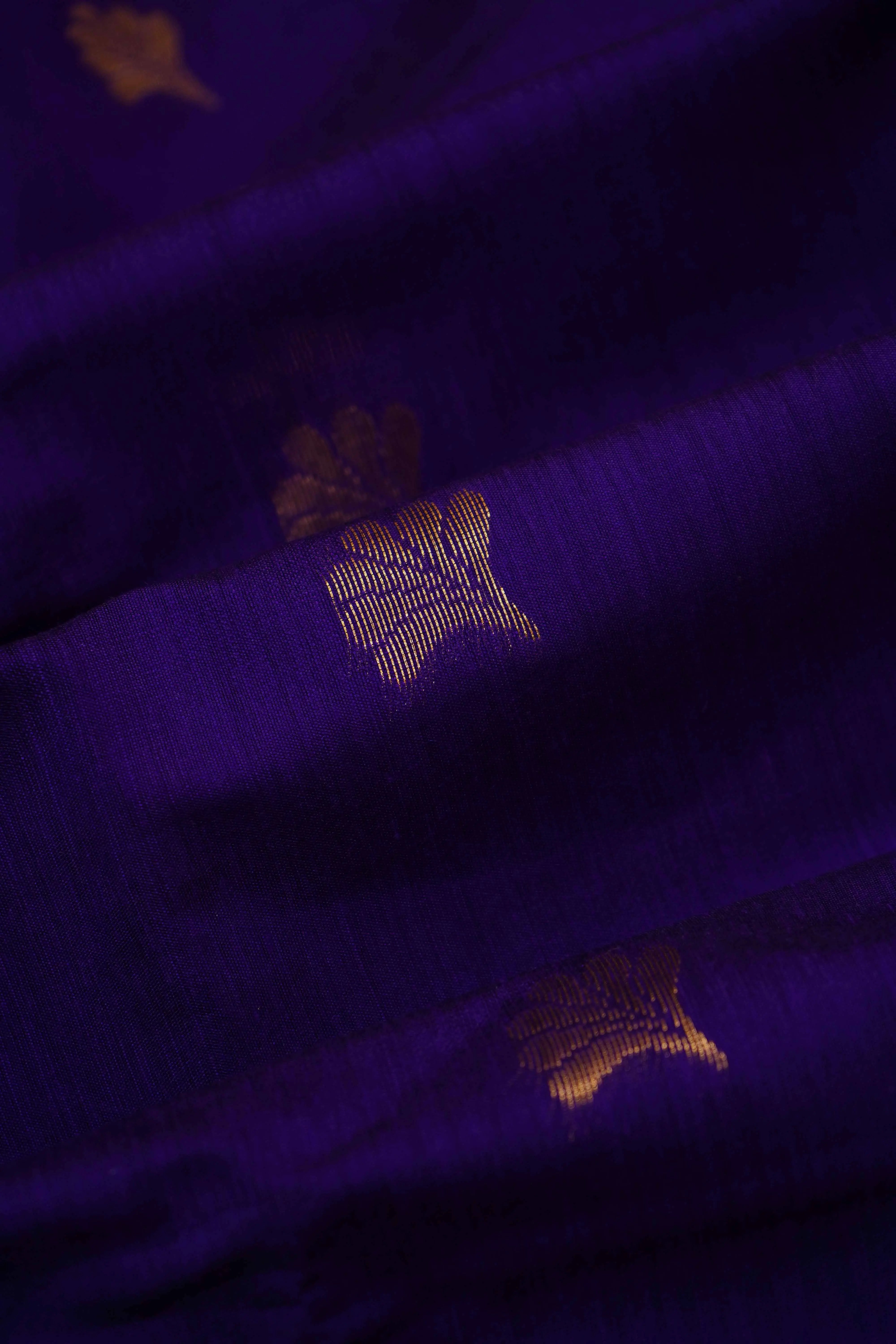 DARK LAVENDER PURE SILK COTTON - Queens Jewel Emporium