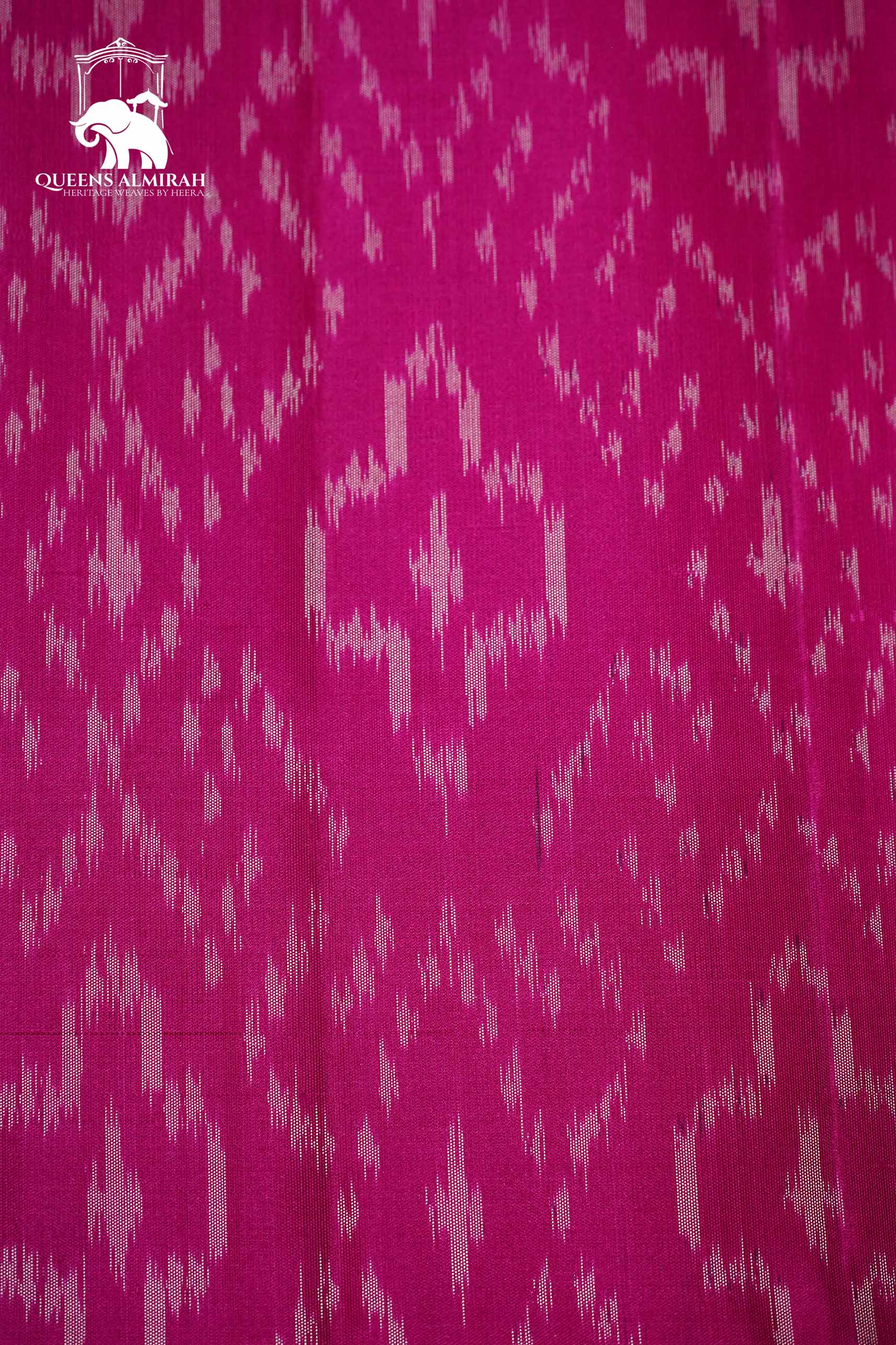 DEEP MAGENTA WITH DARK VIOLET SOFT SILK SAREE - Queens Jewel Emporium