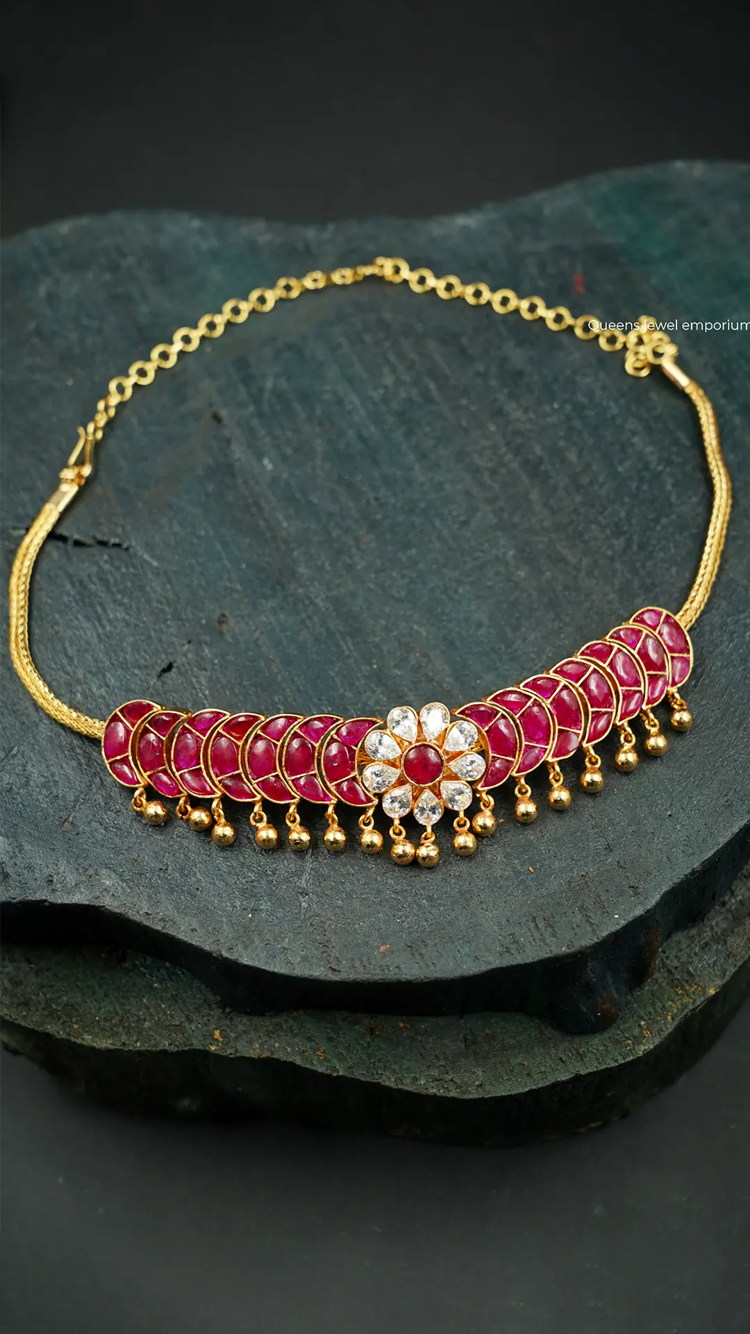 ELAKKIYA CHOKER - Queens Jewel Emporium
