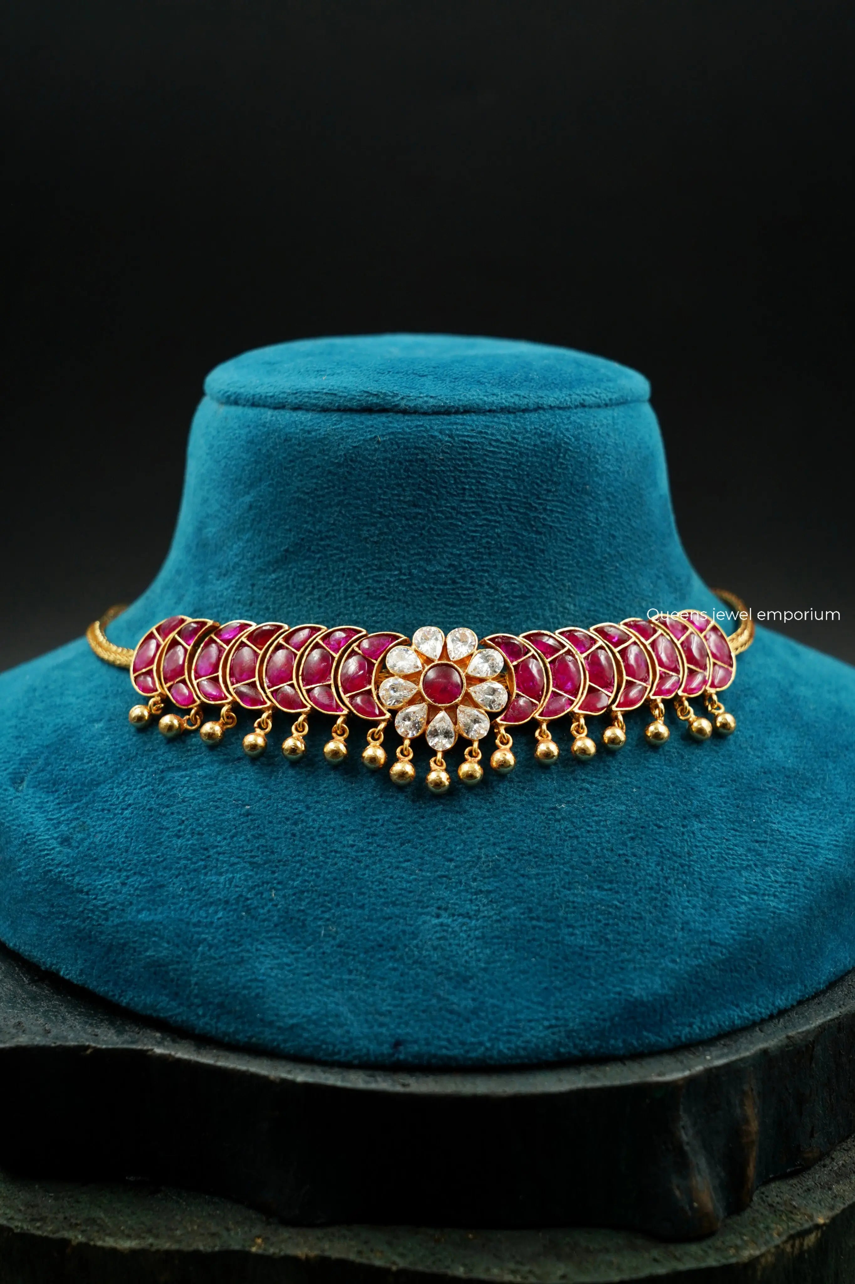 ELAKKIYA CHOKER - Queens Jewel Emporium