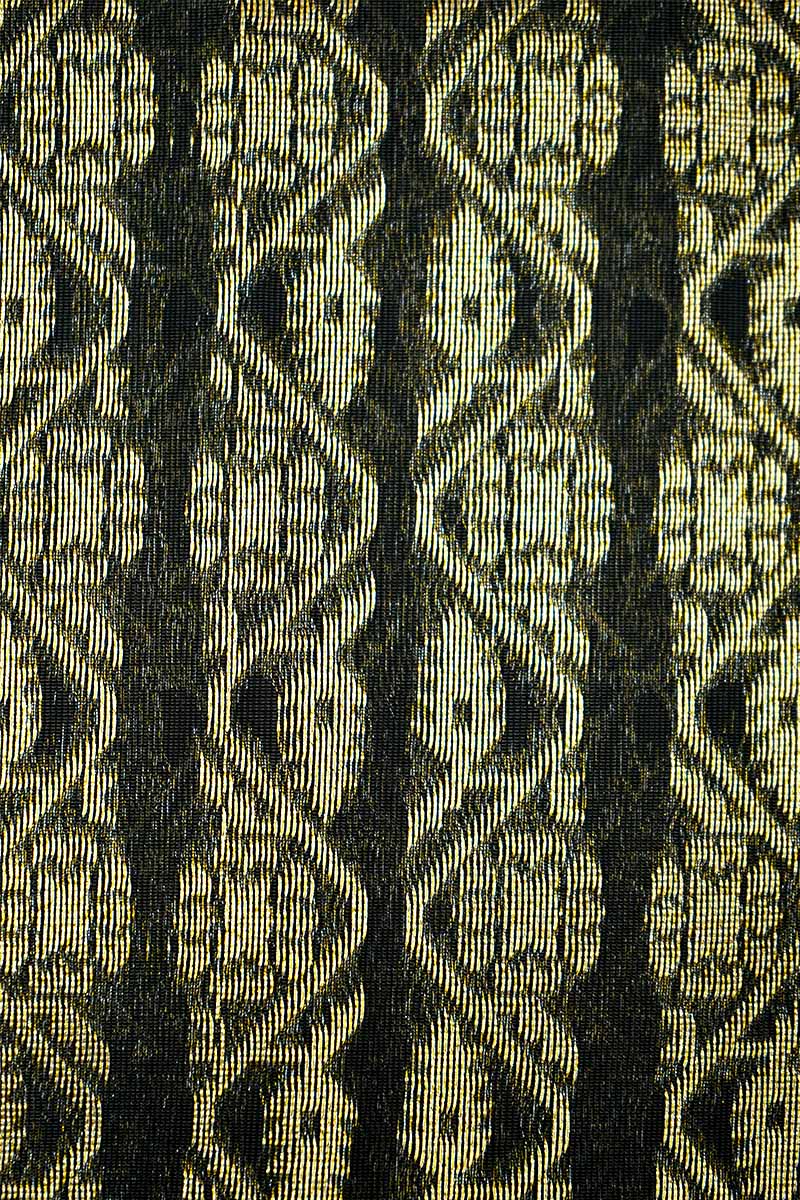 ELEPHANT GREY BROCADE SILK COTTON SAREE - Queens Jewel Emporium