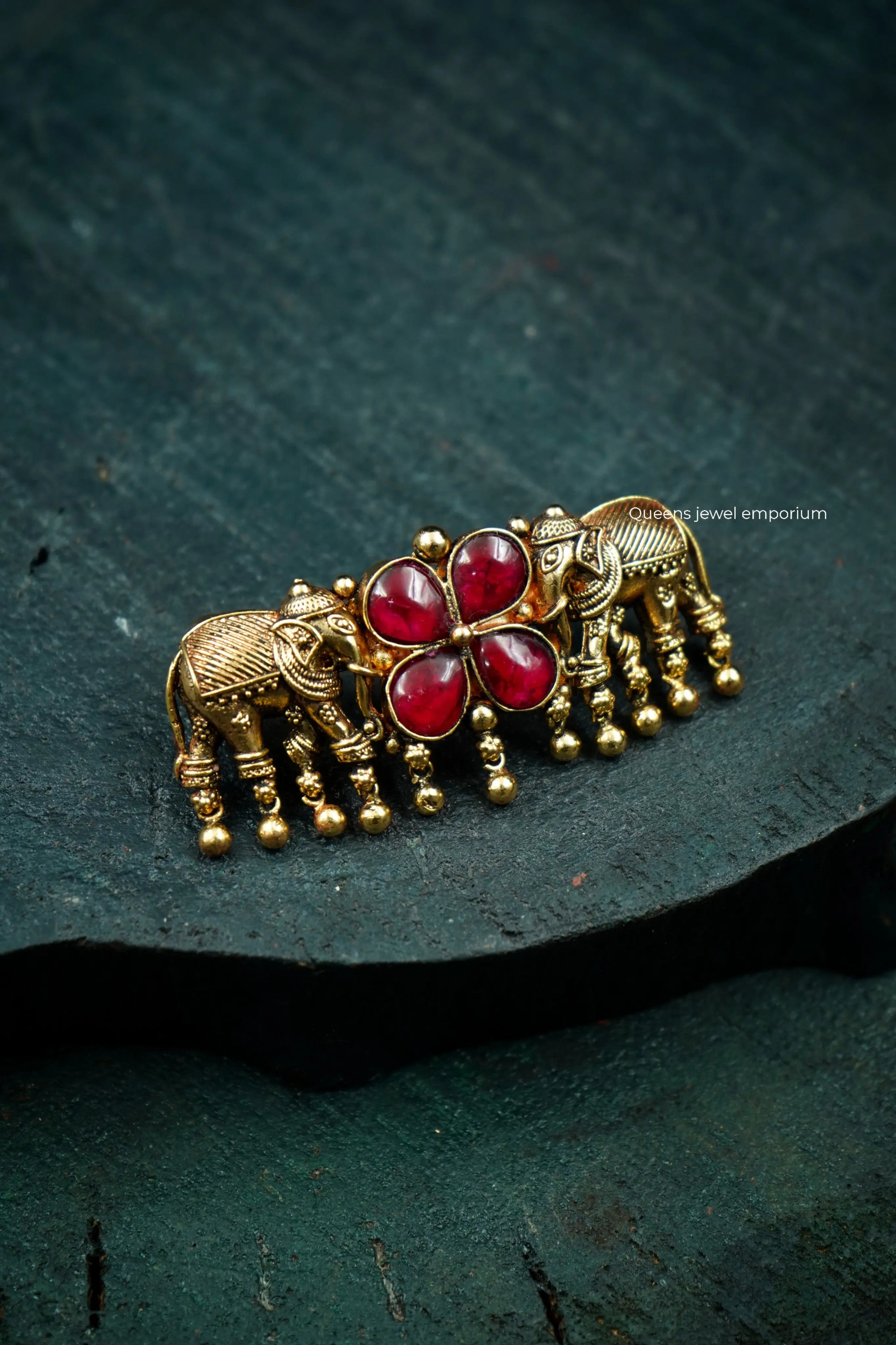 ELEPHANT HAIR CLIP - Queens Jewel Emporium