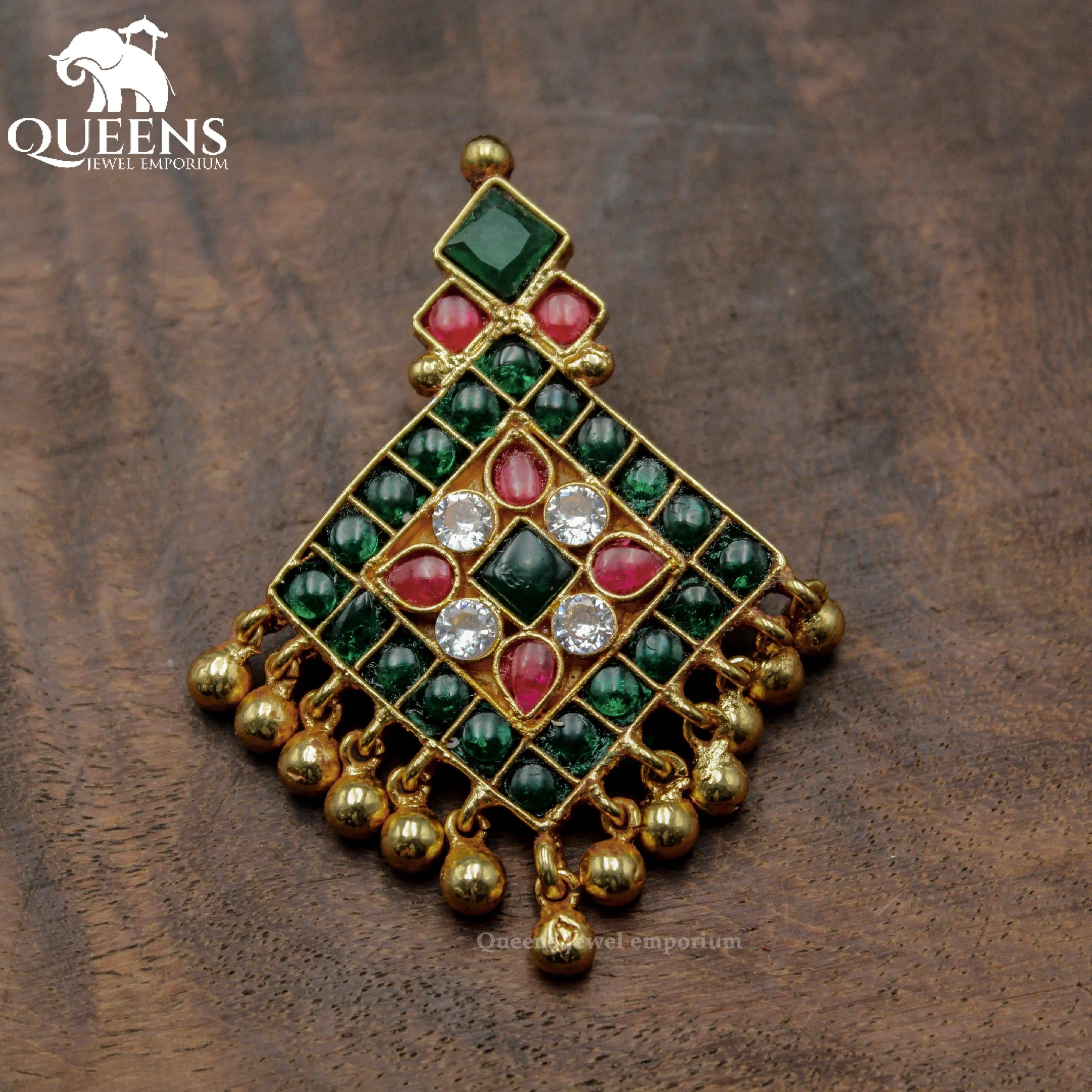 FLORA GREEN PENDANT - Queens Jewel Emporium
