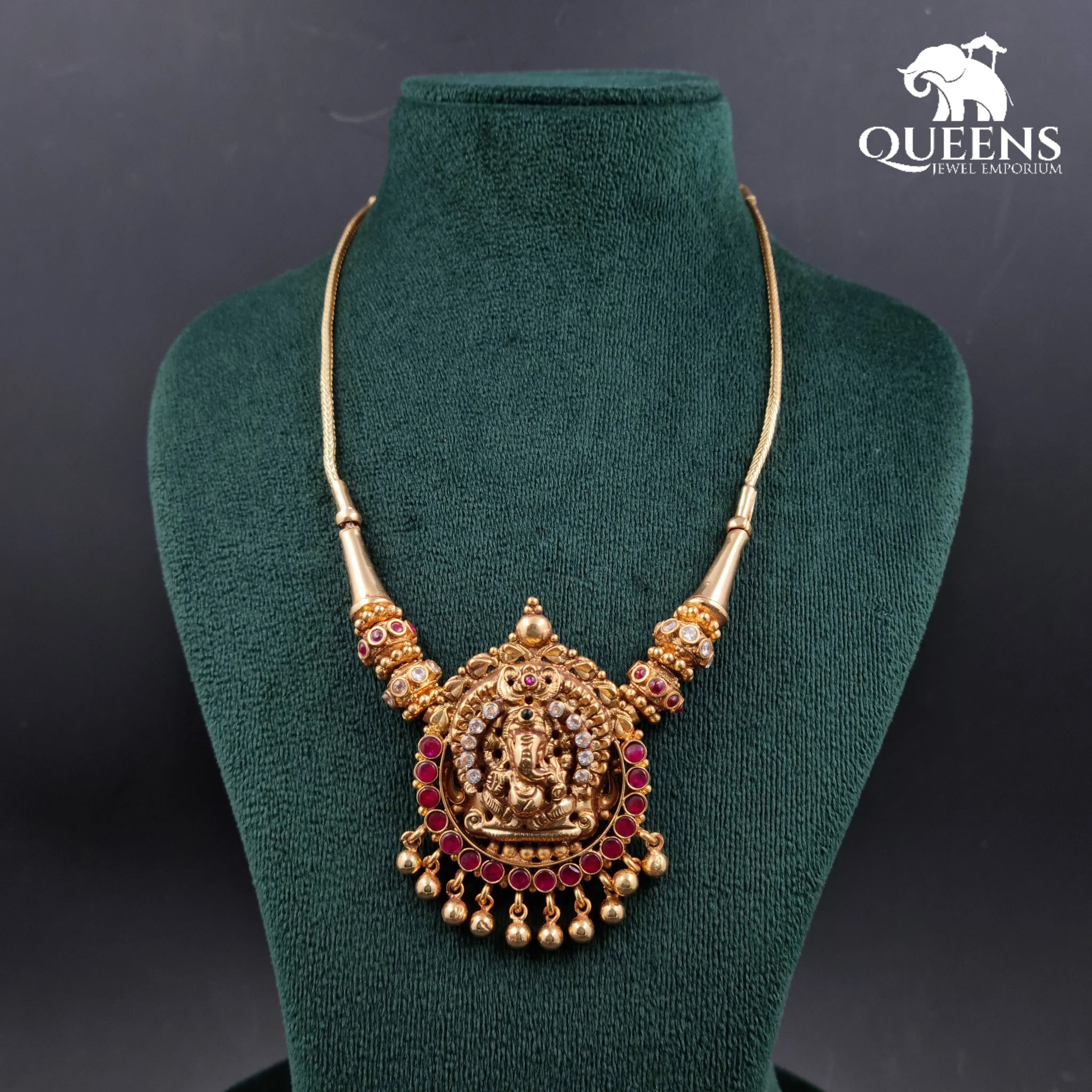 GAJANAYAHA NAGAS NECKLACE - Queens Jewel Emporium
