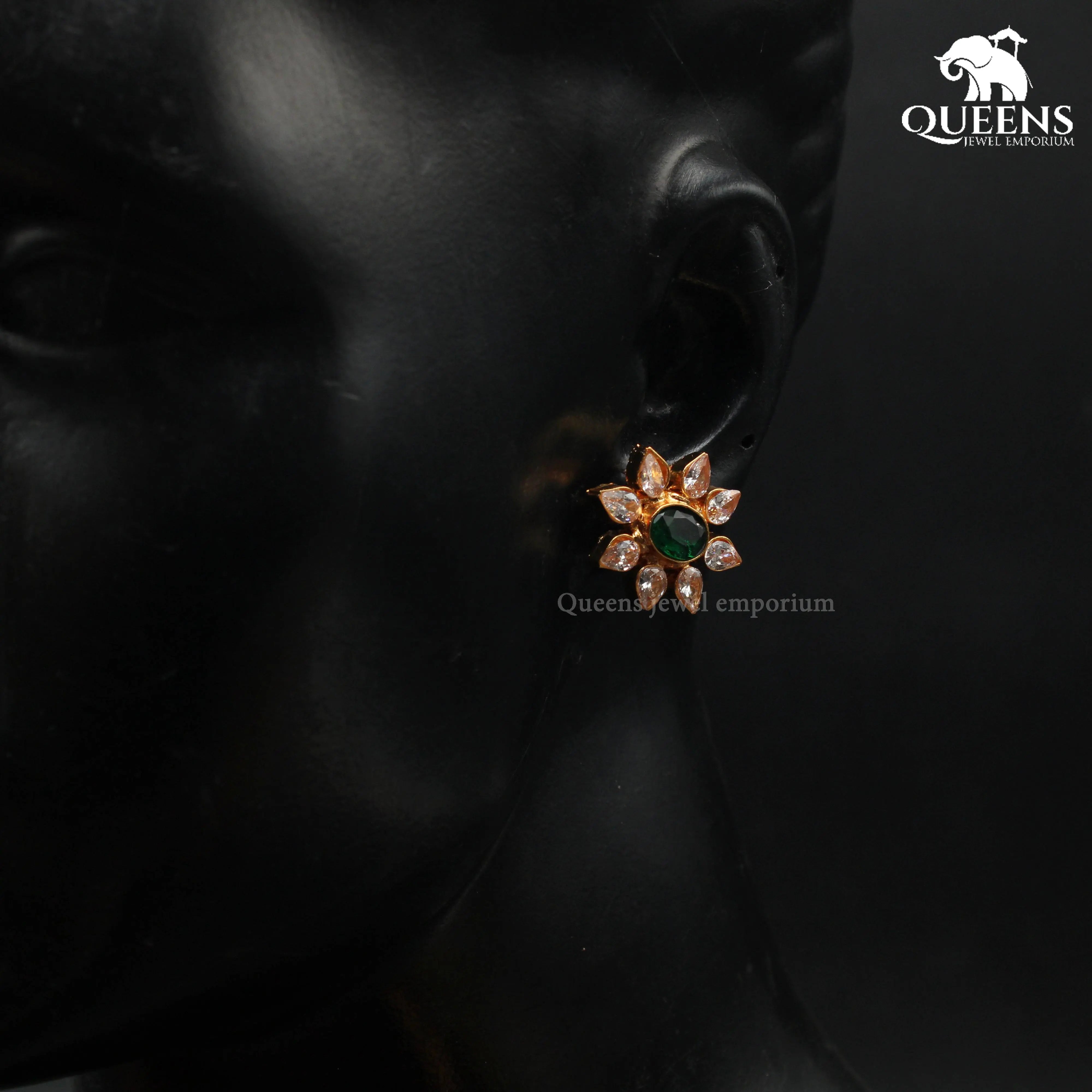 GAURAVYA SIMPLE EARRING - Queens Jewel Emporium
