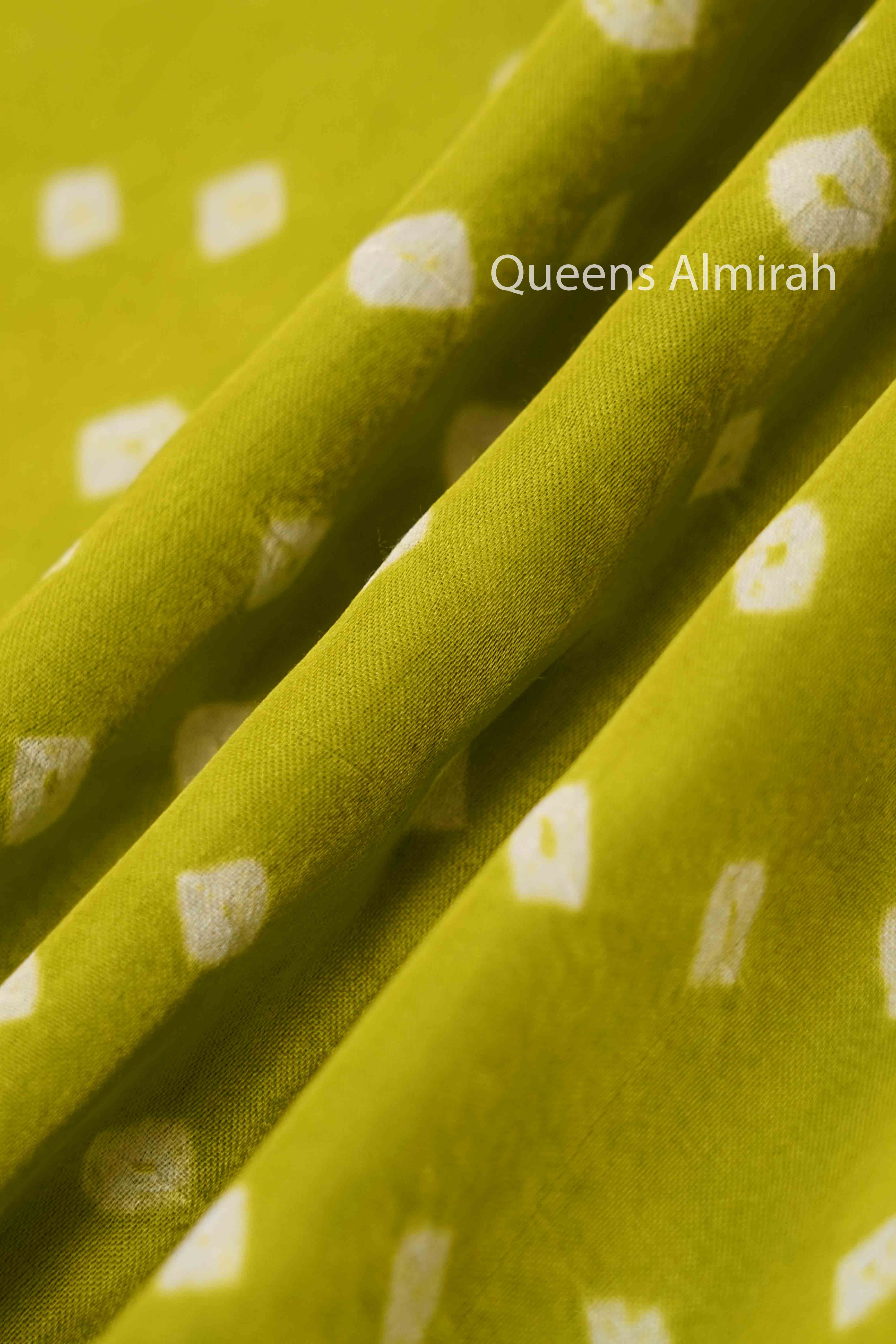 GREEN APPLE MODAL SILK SAREE - Queens Jewel Emporium