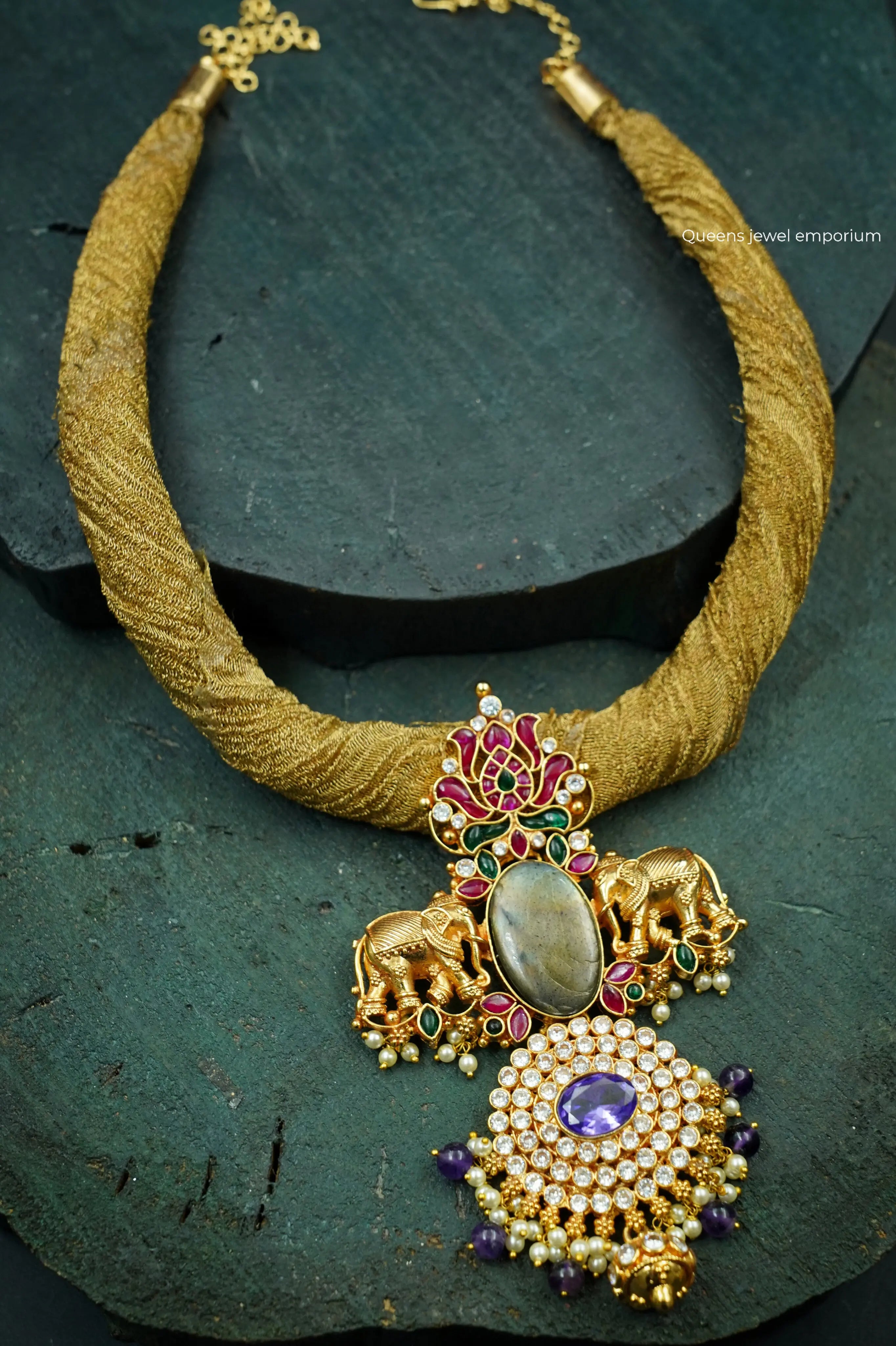 Gajamukhan Pendant - Queens Jewel Emporium
