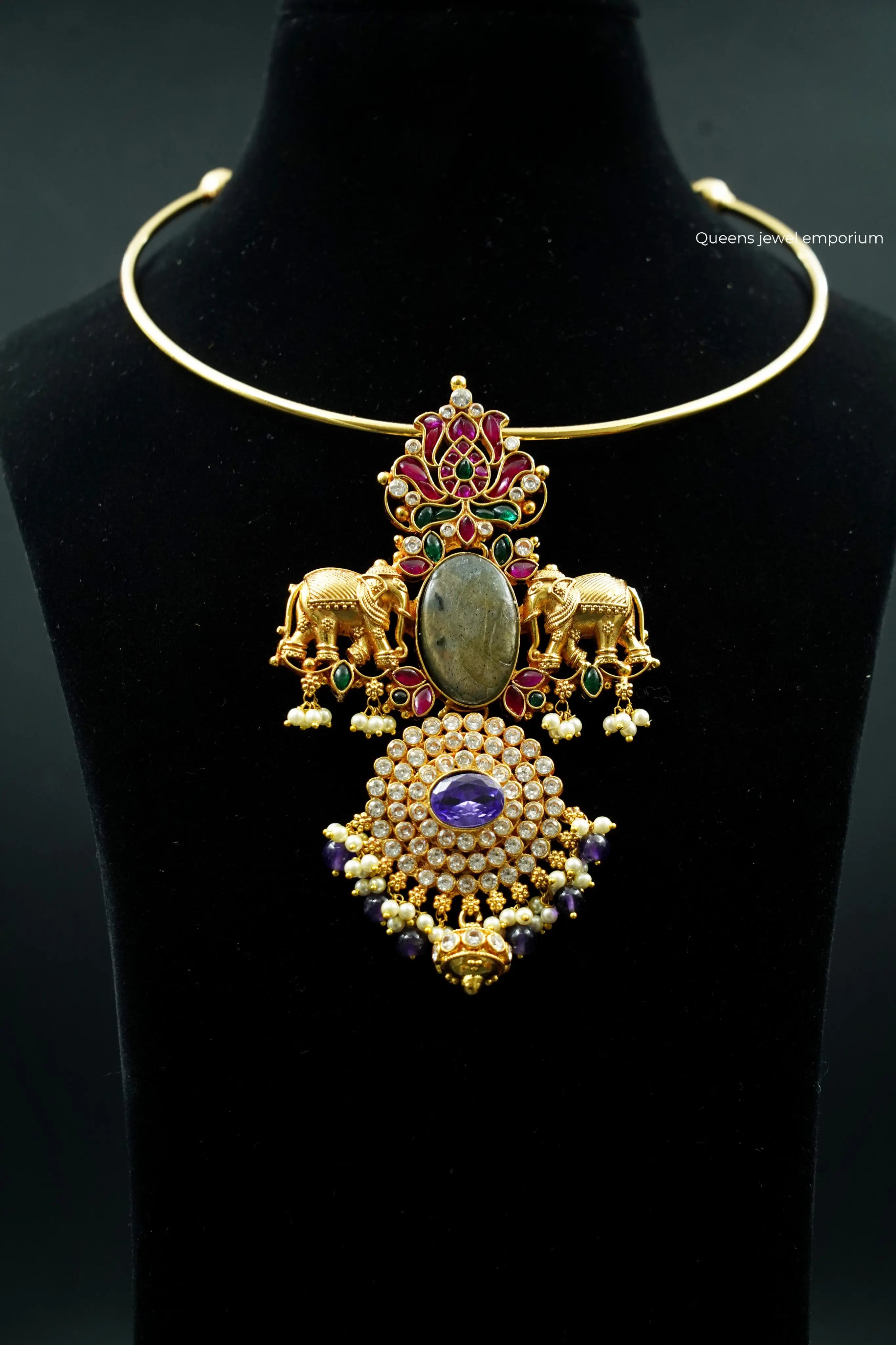 Gajamukhan Pendant - Queens Jewel Emporium