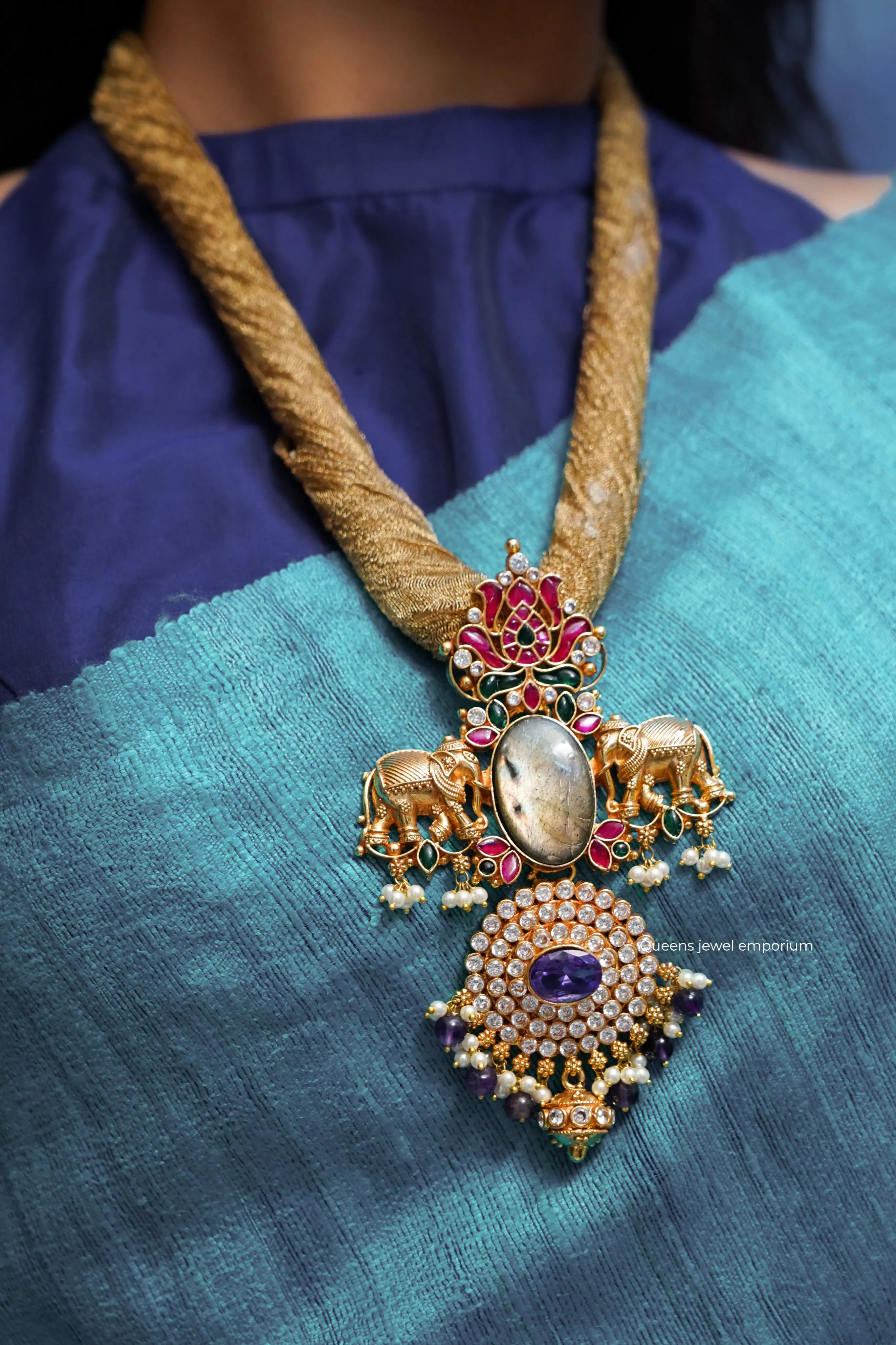 Gajamukhan Pendant - Queens Jewel Emporium