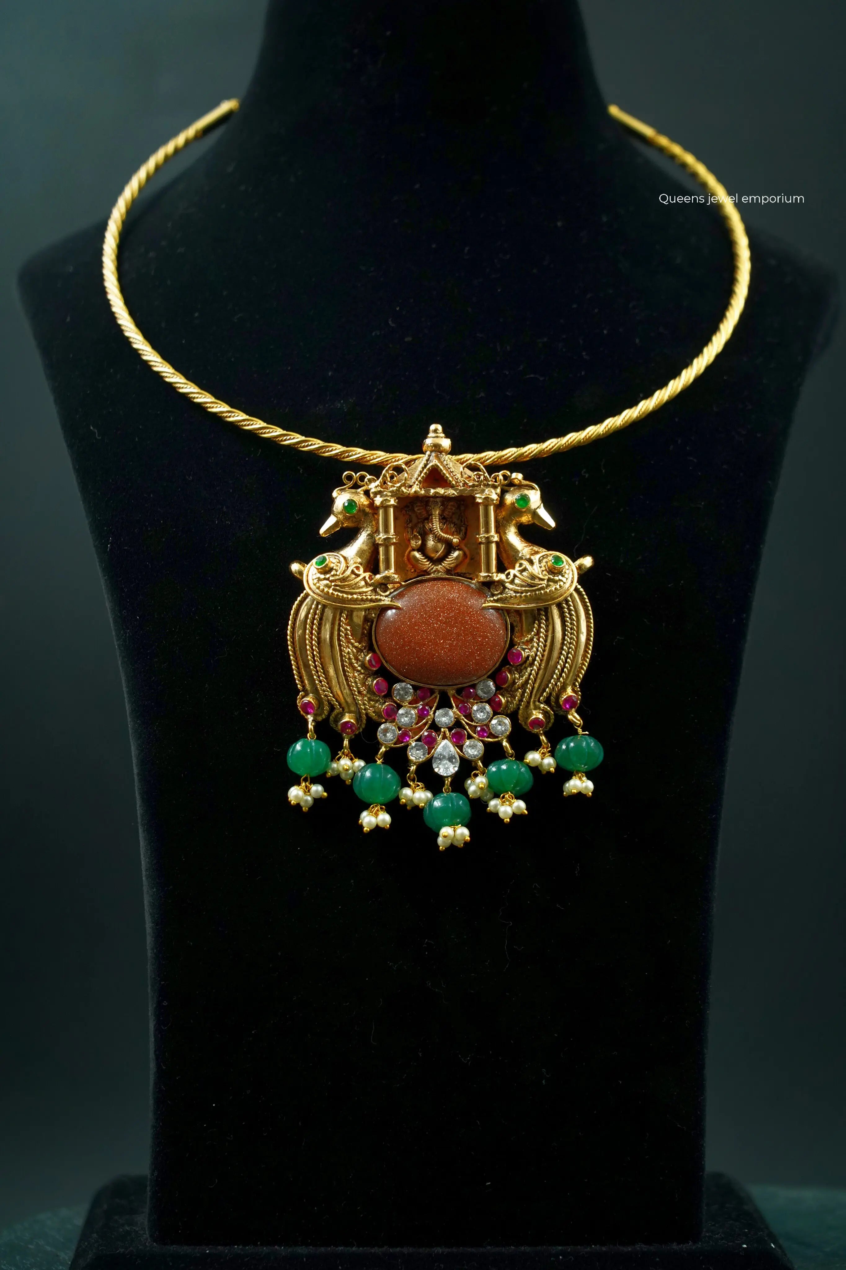 GAJAMUKHI  PENDANT - Queens Jewel Emporium