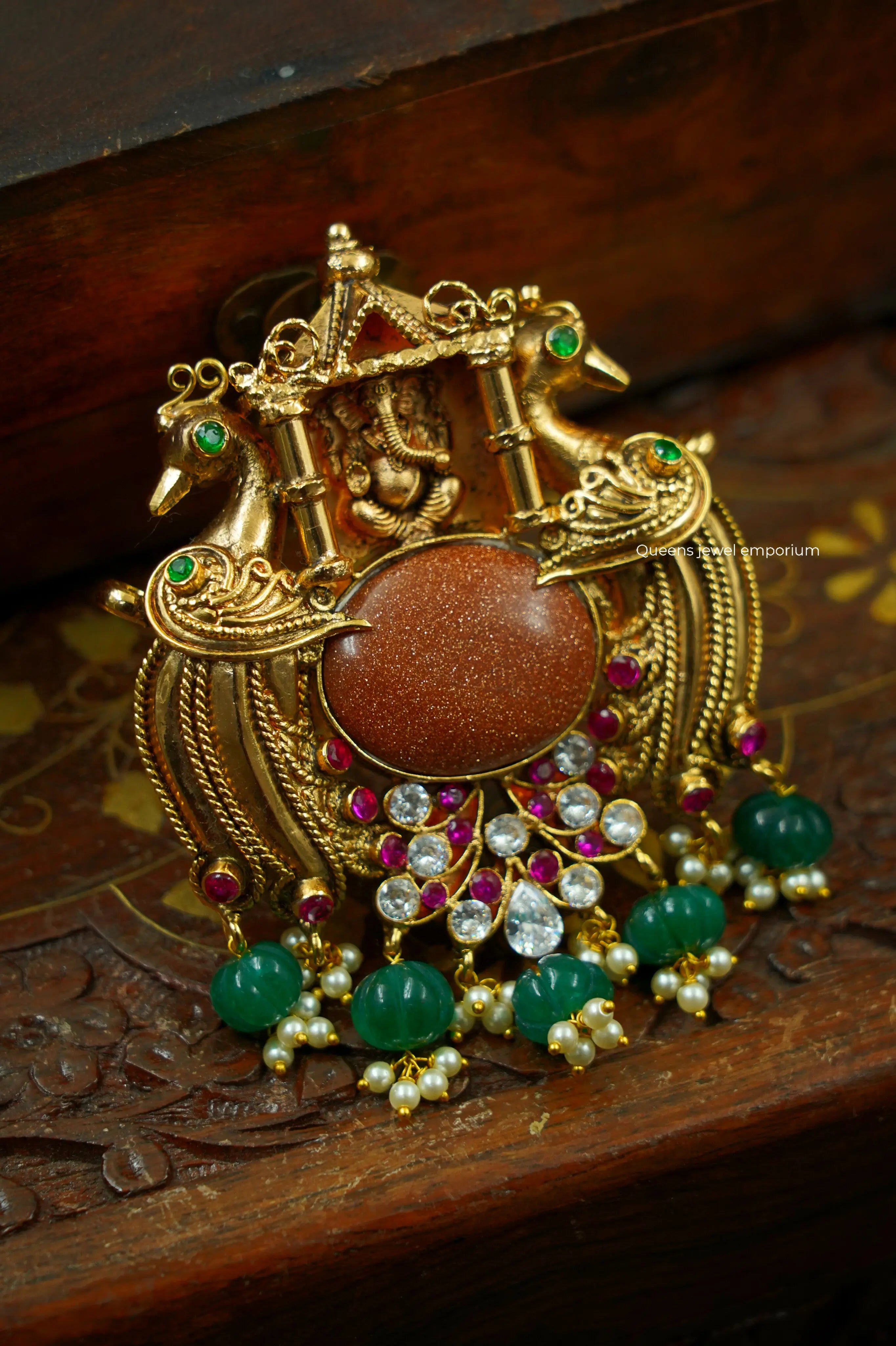 GAJAMUKHI  PENDANT - Queens Jewel Emporium
