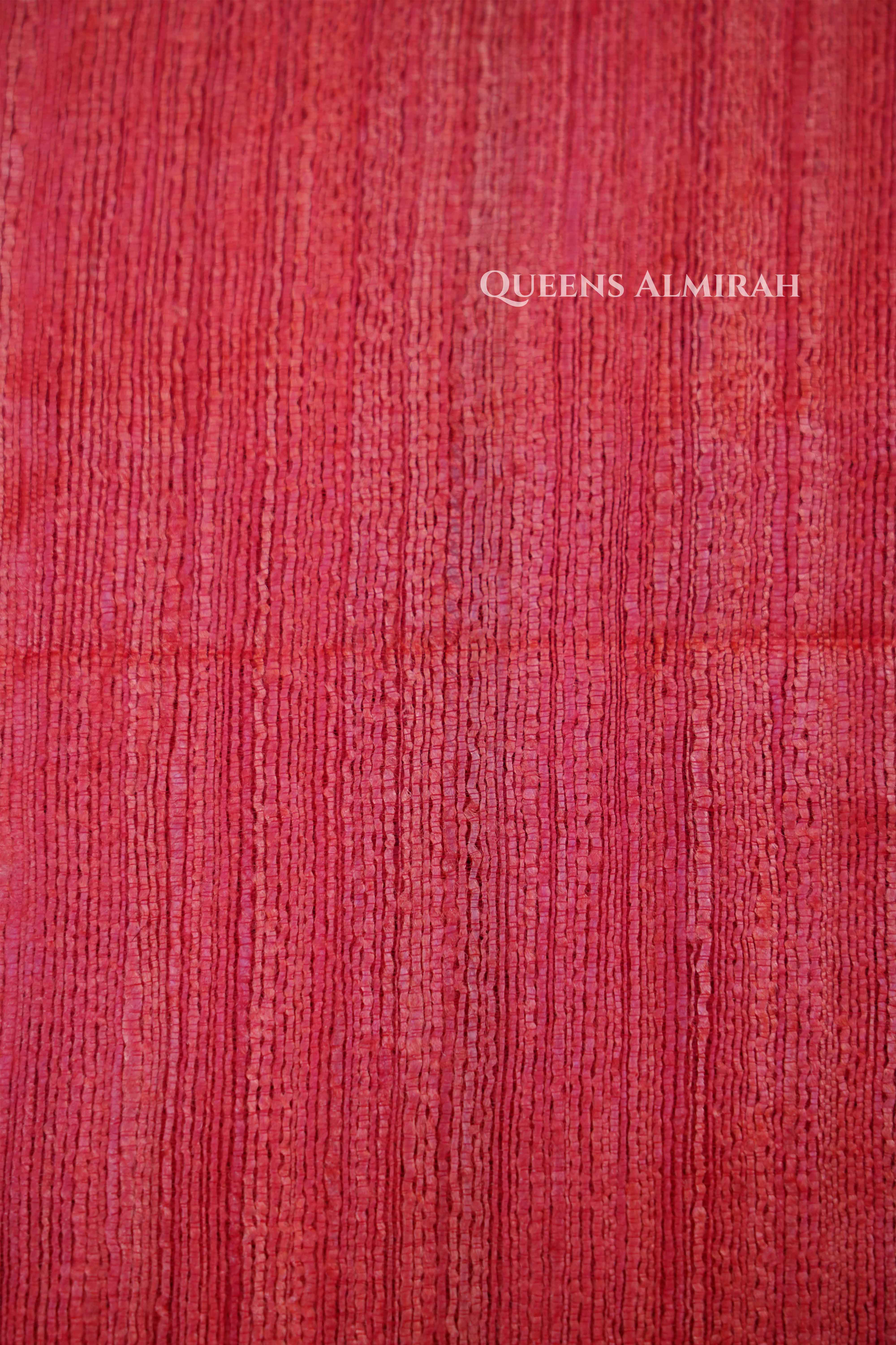 Ganda Berunda Pure Tussar Silk Saree QUEENS ALMIRAH