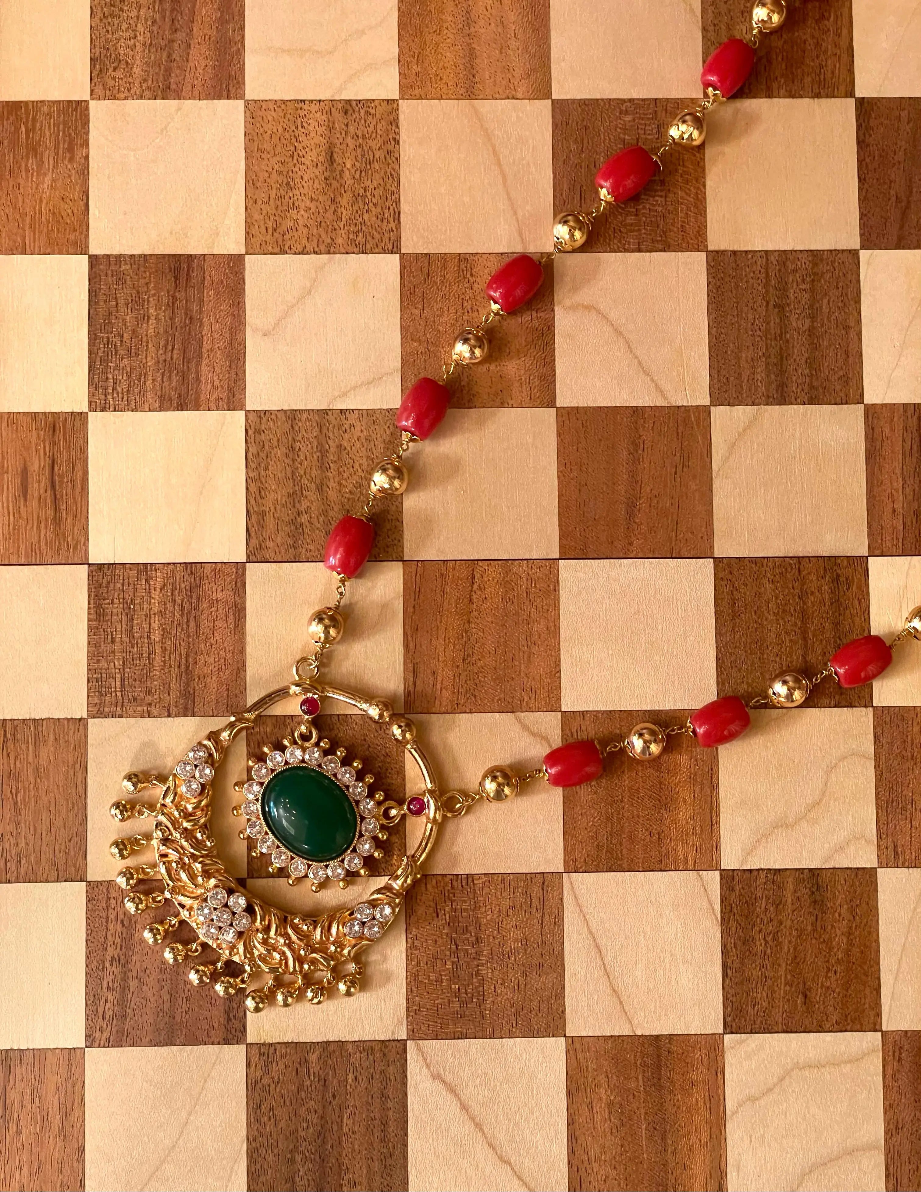 Gangothri Coral Haram - Queens Jewel Emporium