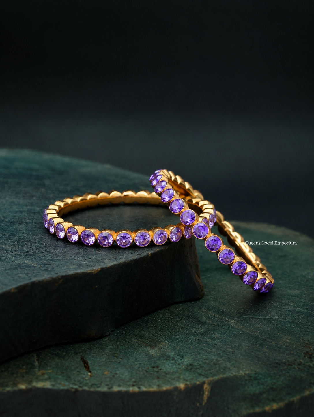 Swapna Bangle - Purple