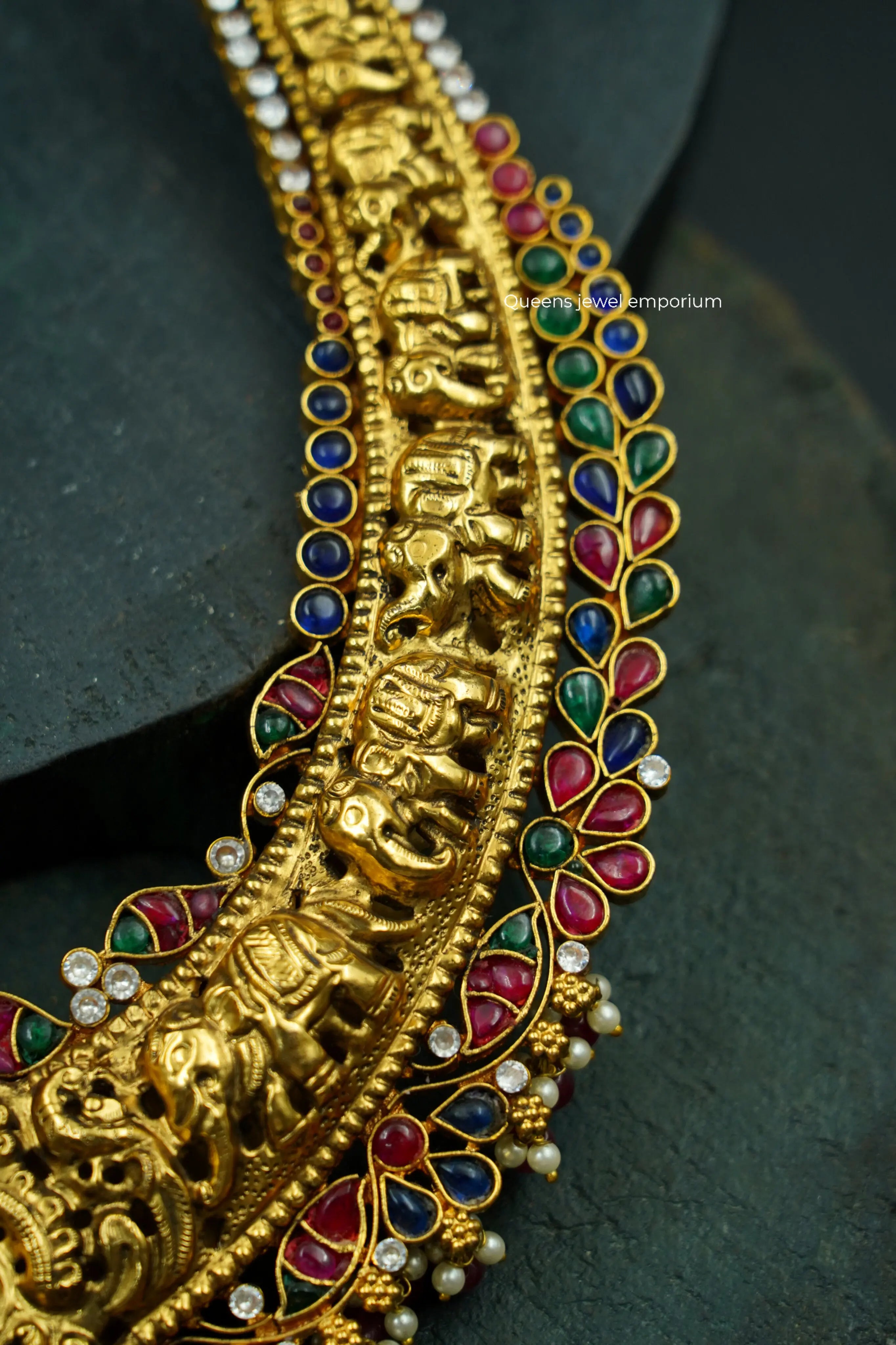 HAMSAVENI KANTI NECKLACE - Queens Jewel Emporium