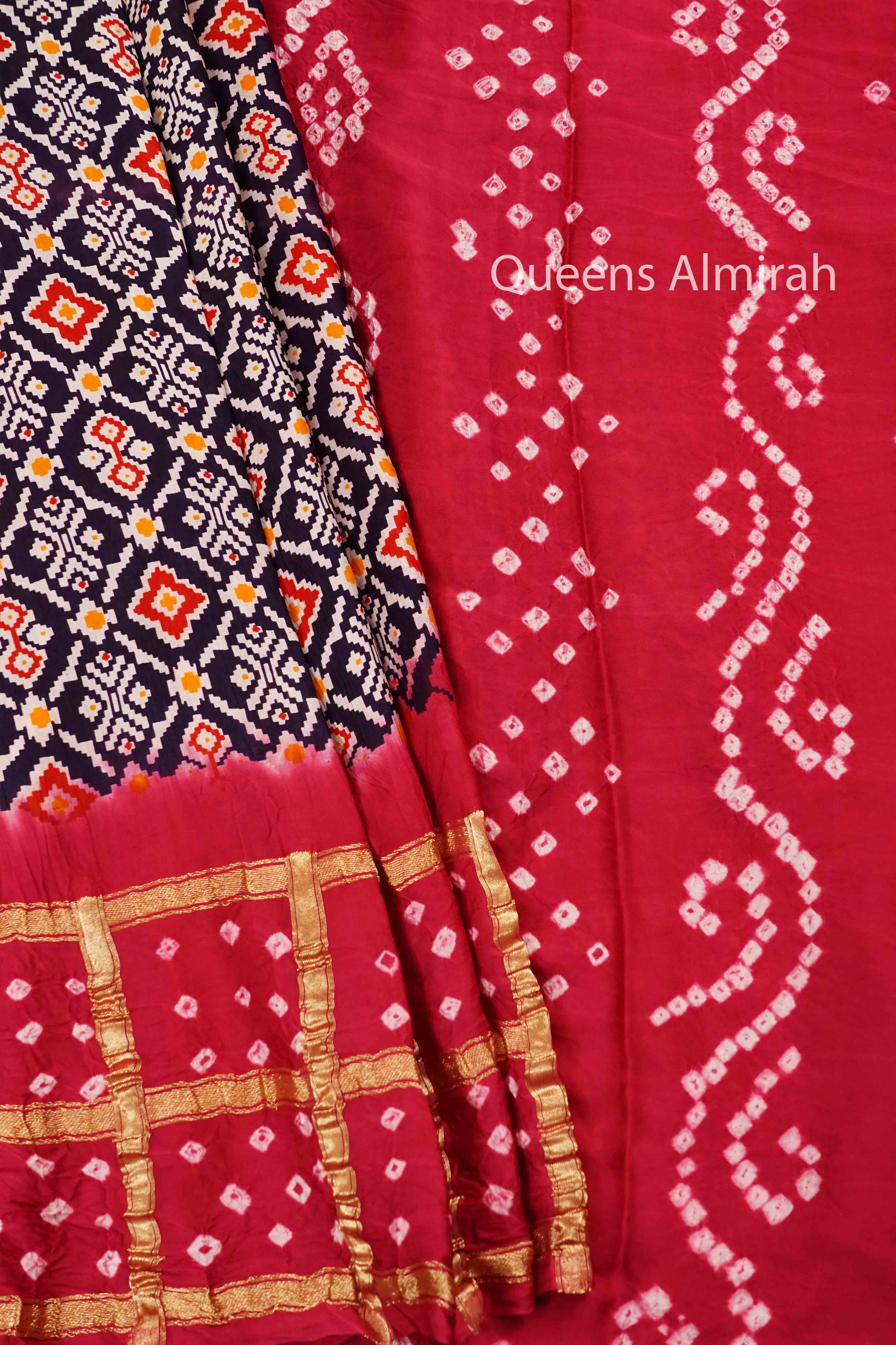 HONEY FLOWER WITH FADED PINK MODAL SILK SAREE - Queens Jewel Emporium