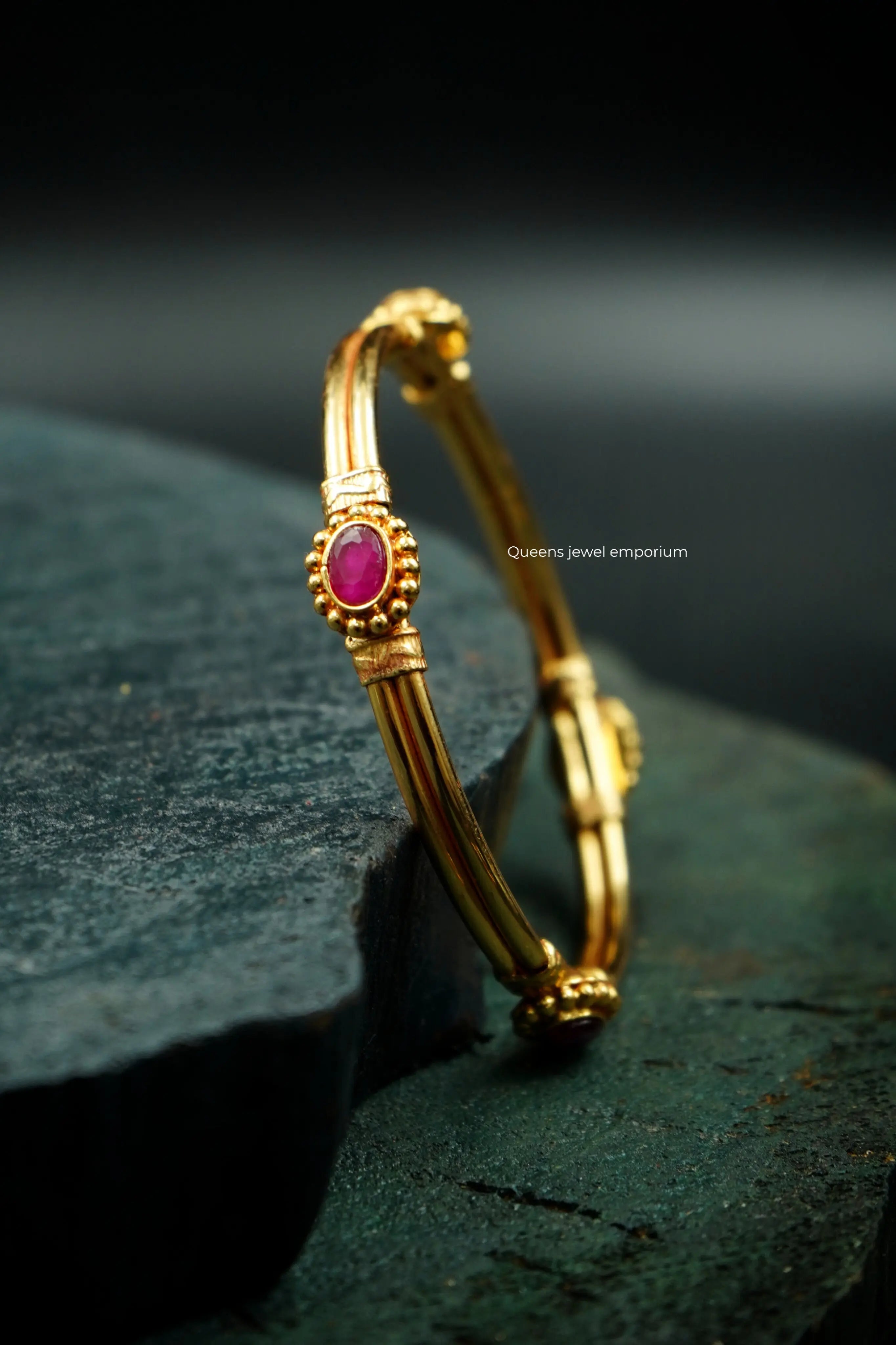 ILAMATHI BANGLES - BALAJI PINK - Queens Jewel Emporium