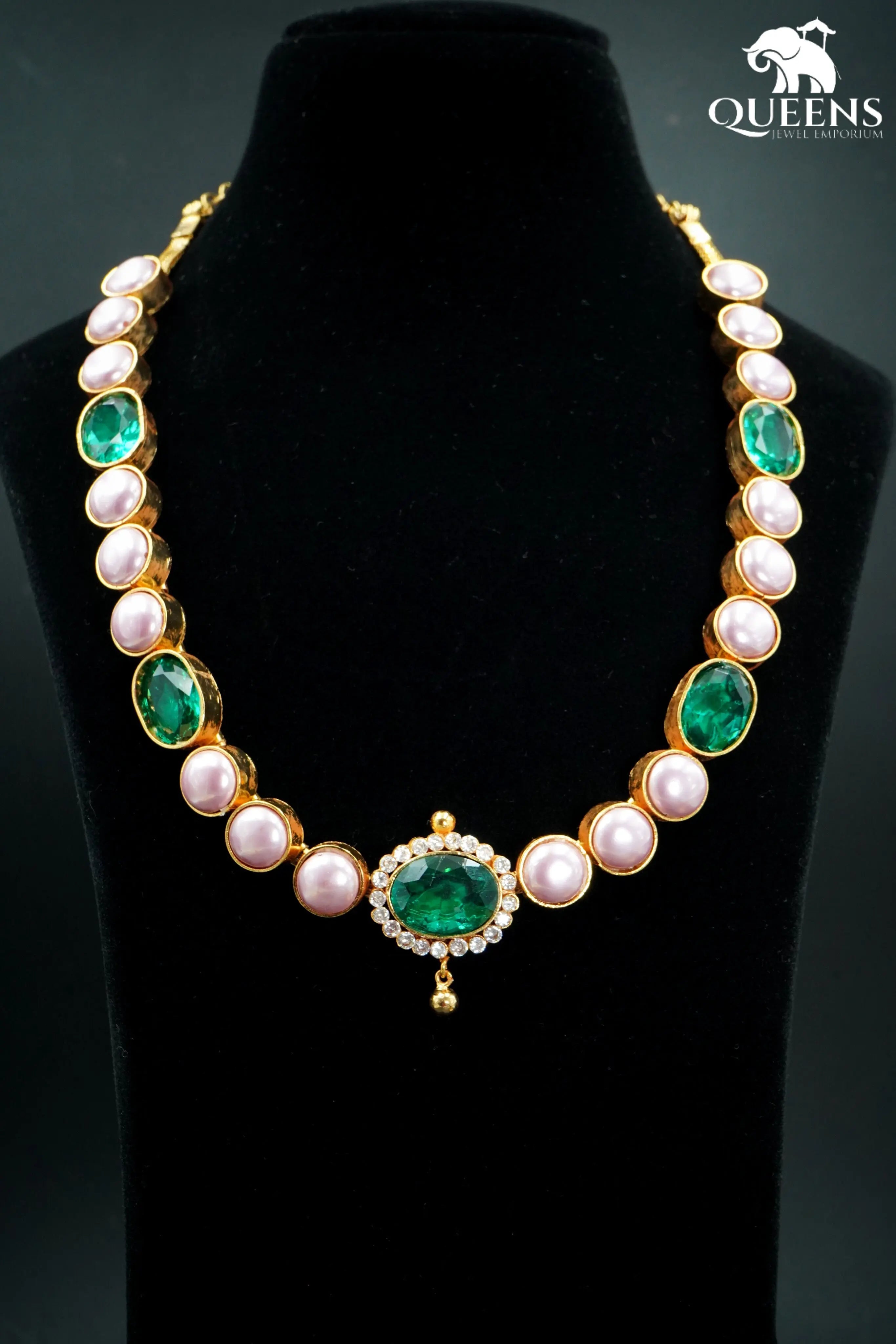 ILAMATHI NECKLACE - Queens Jewel Emporium