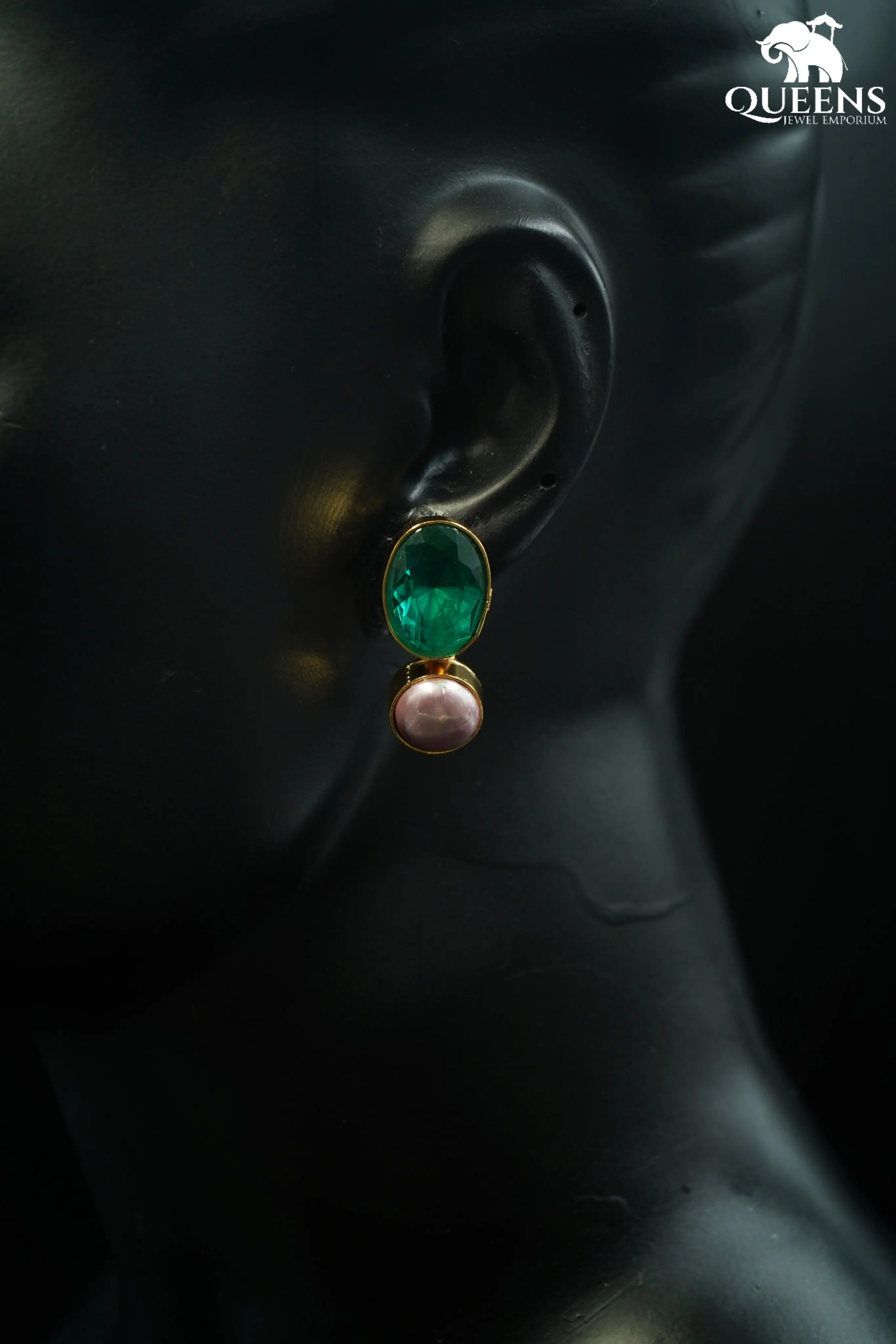 ILAMATHI STUD - Queens Jewel Emporium
