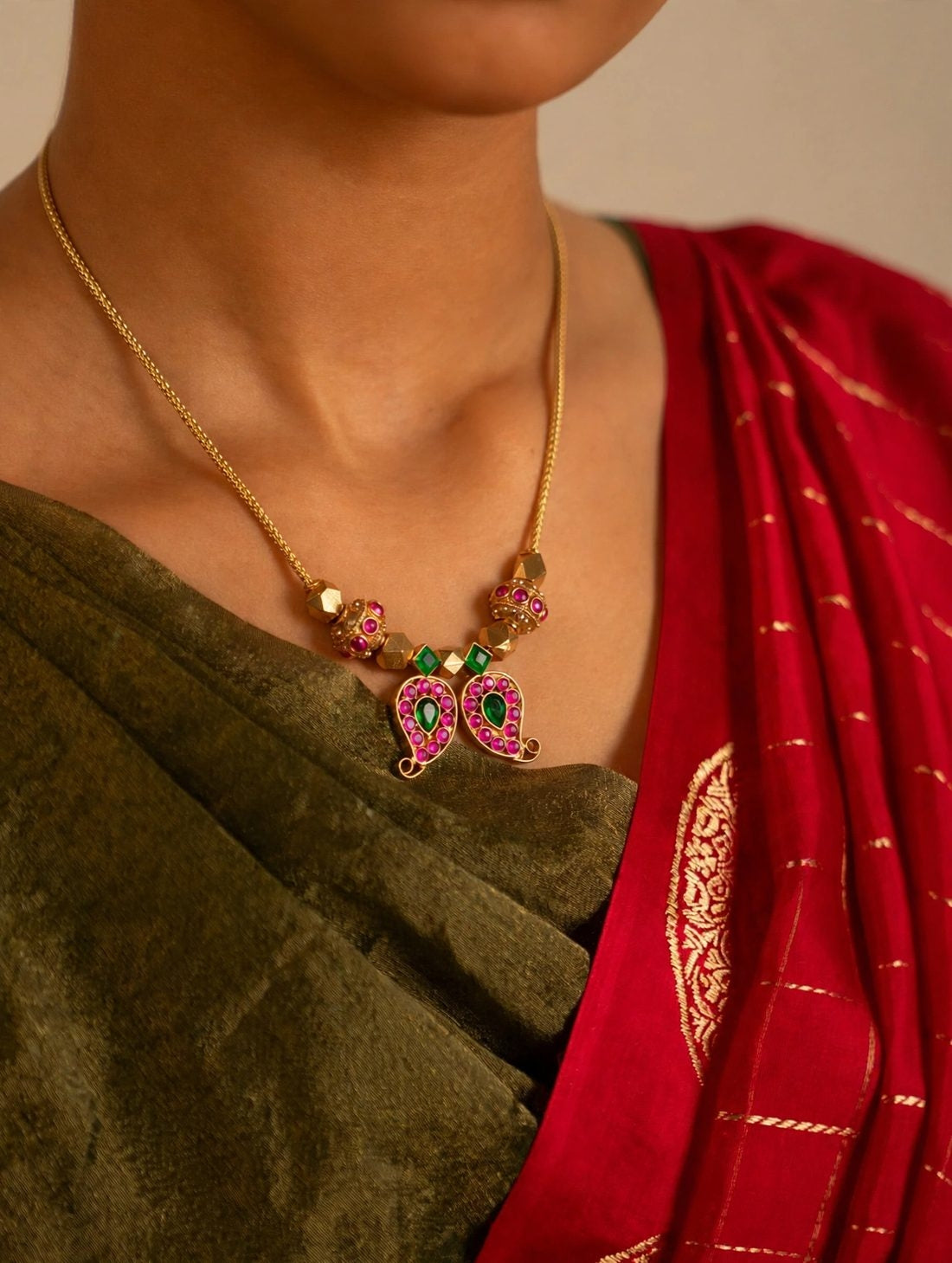 Mango short Kodi Necklace