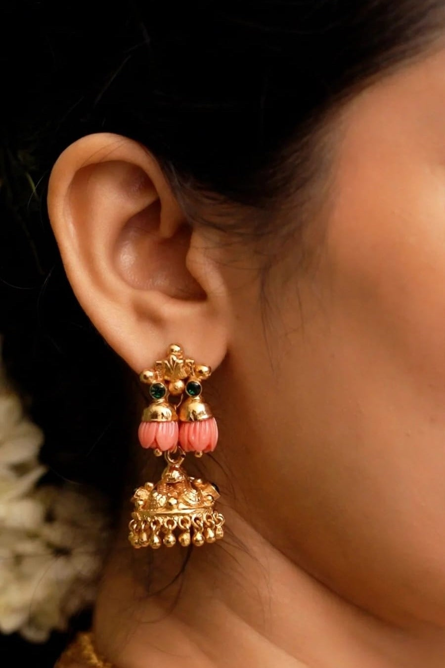 Pavalamalli Jhumka