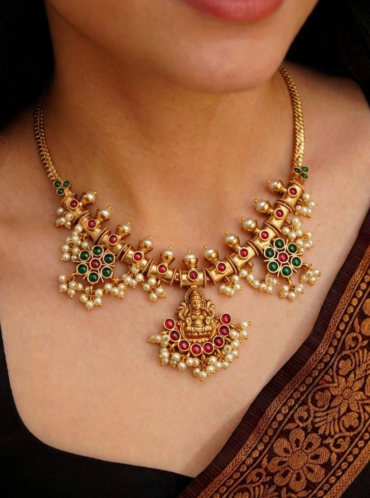 Alamelu Guttapusalu Necklace