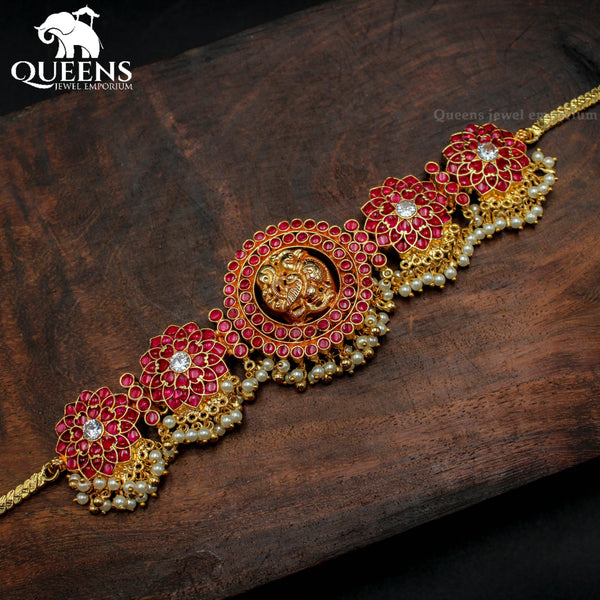 VENDHAGAI KEMP CHOKER - Queens Jewel Emporium