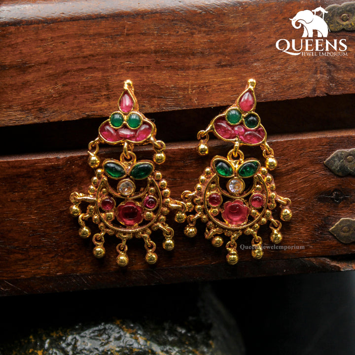 MEENAKARI CHANDBALI - Queens Jewel Emporium