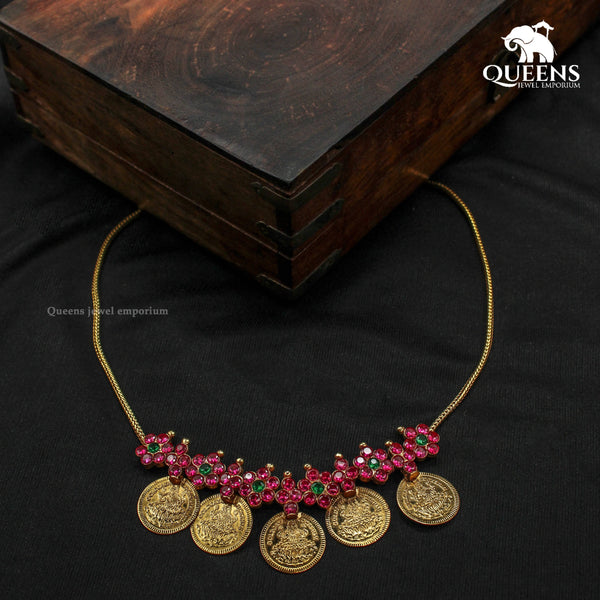 ALANKARA KASU NECKLACE - Queens Jewel Emporium