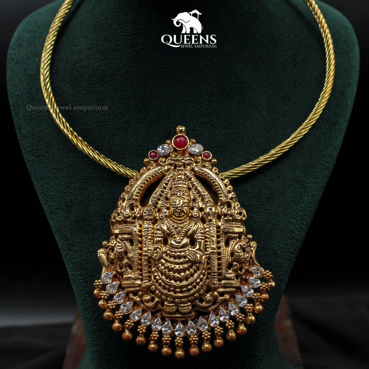 VENKATACHALAPATHI PENDANT - Queens Jewel Emporium