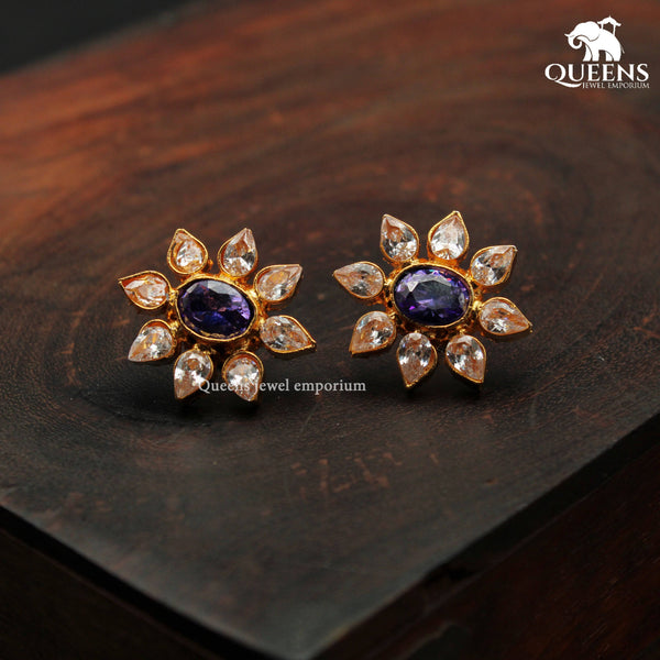GAURAVYA SIMPLE EARRING - Queens Jewel Emporium