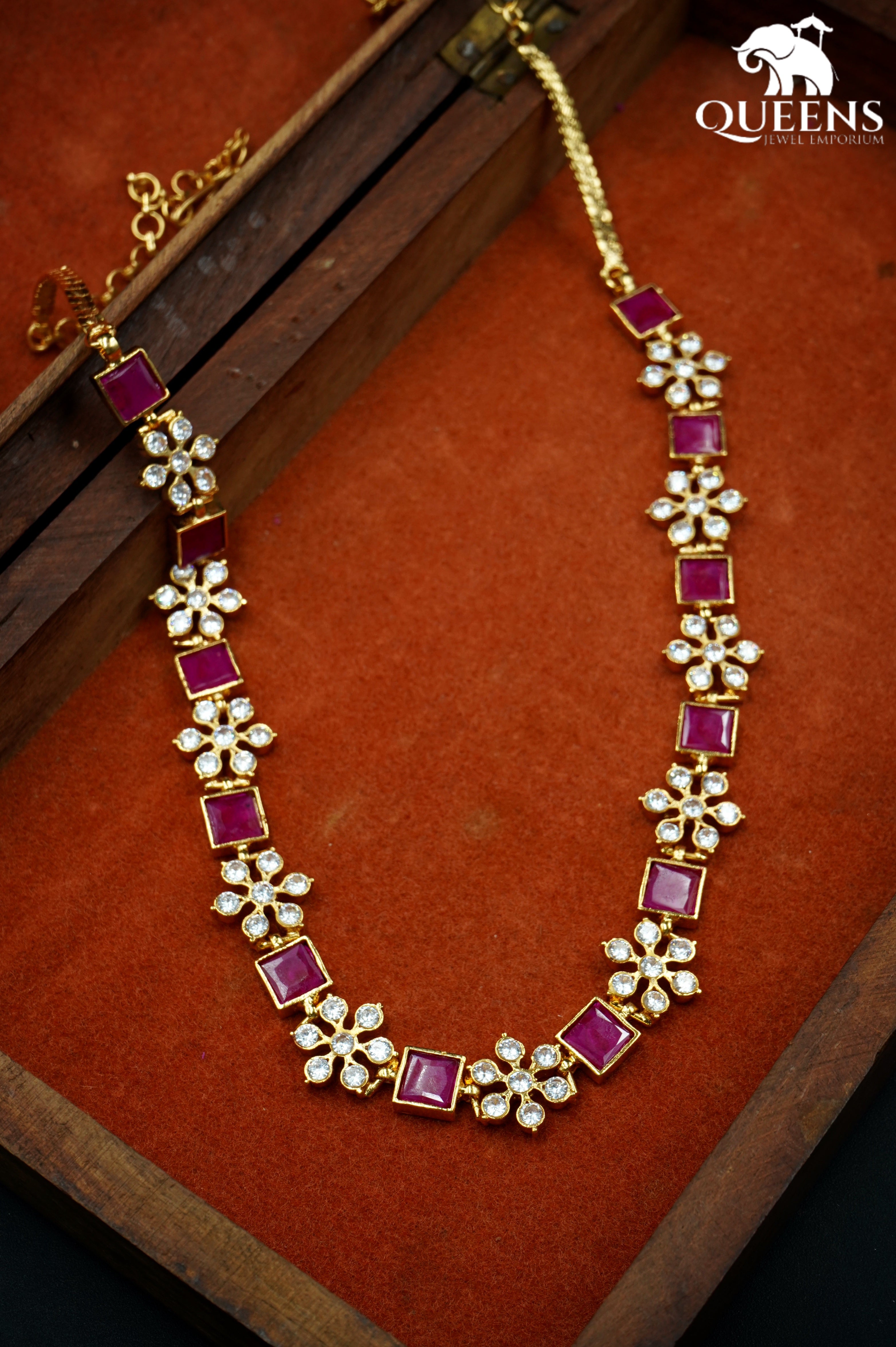 SWASTI NECKLACE - Queens Jewel Emporium