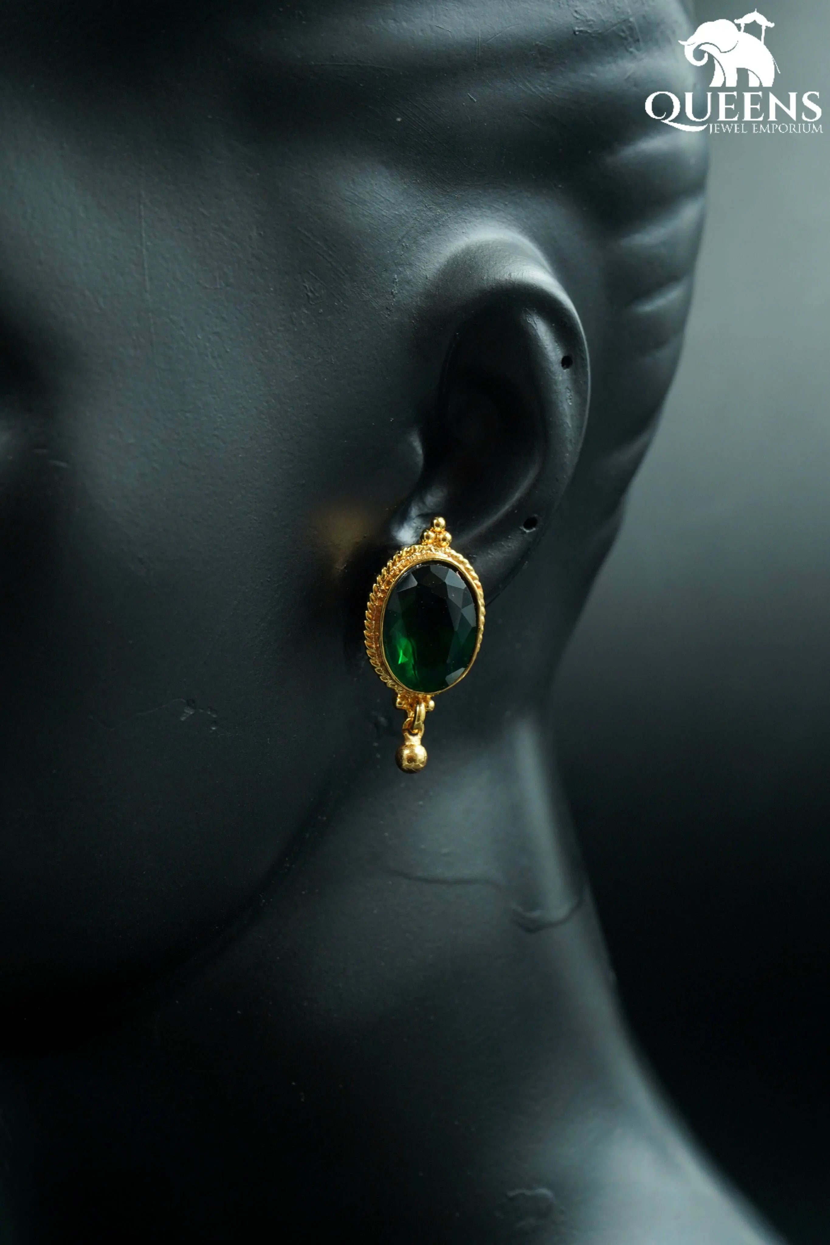 INBA ZIRCON STUD - Queens Jewel Emporium