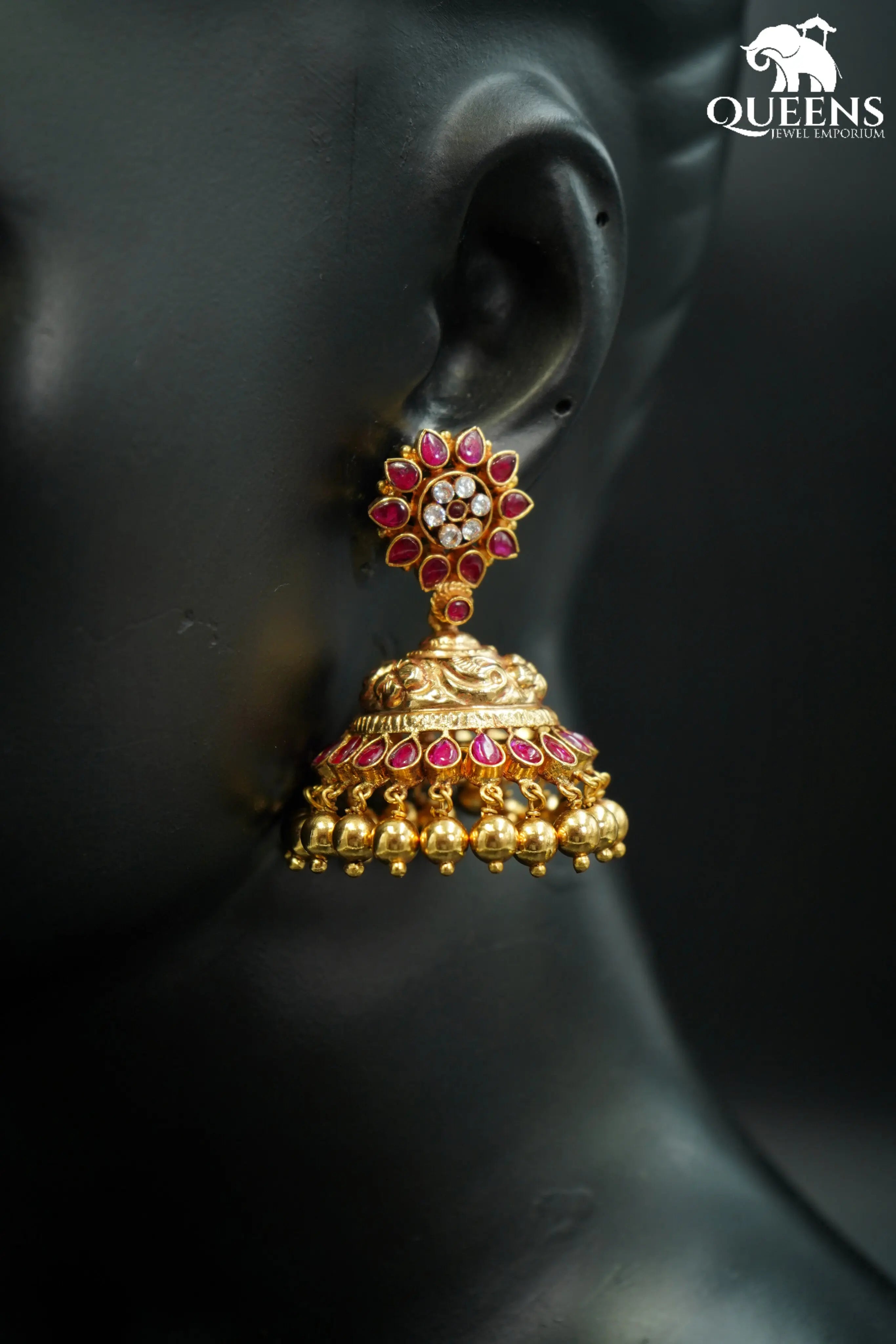 INDUMATHI JHUMKA - Queens Jewel Emporium