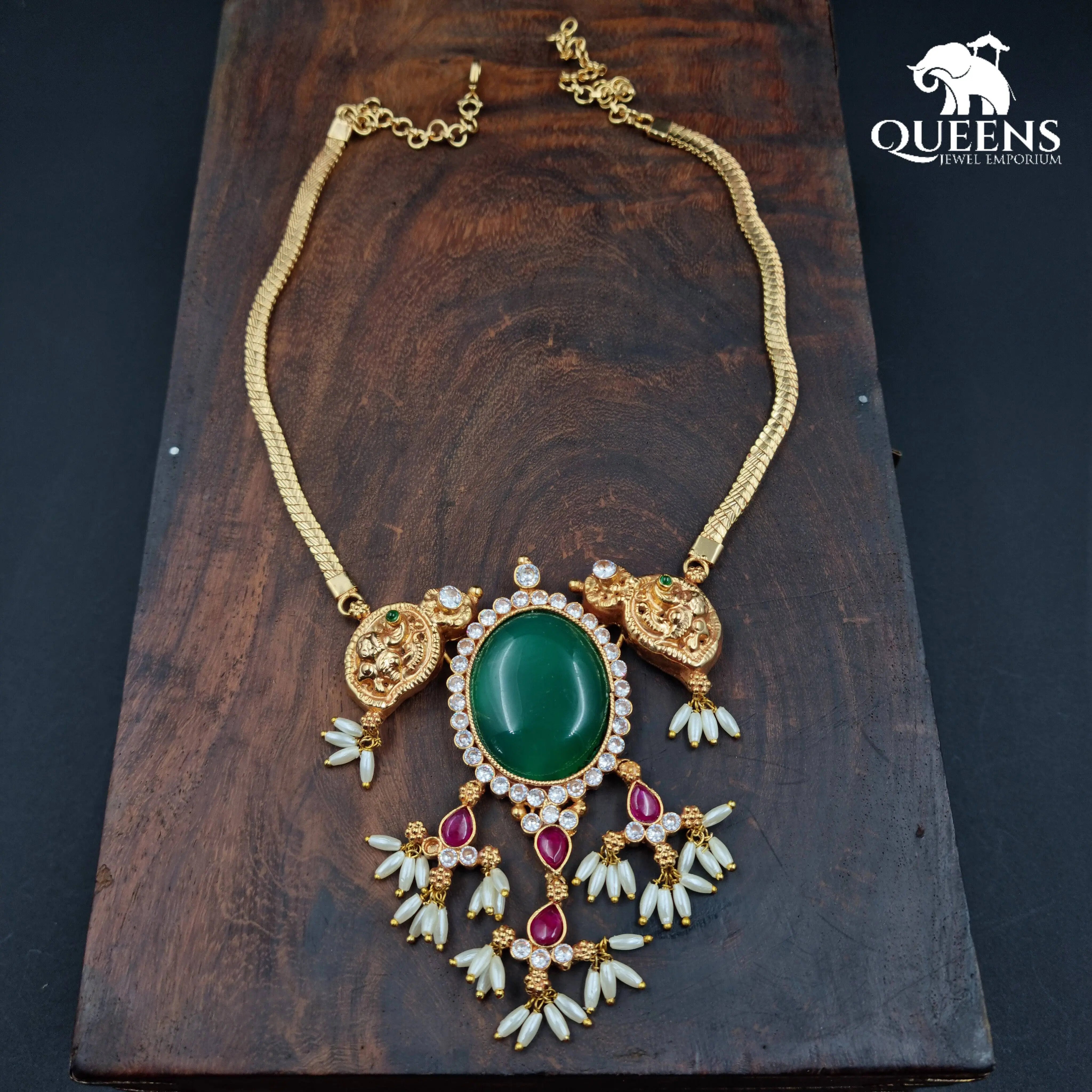INMATHI KEMP NECKLACE - Queens Jewel Emporium