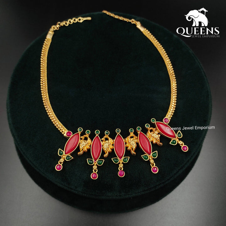 YAZHLI CORAL NECKLACE - Queens Jewel Emporium