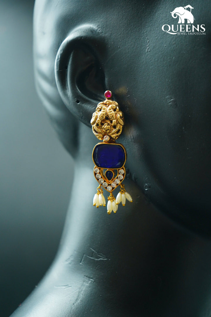 NARDHANAM SIMPLE EARRINGS - Queens Jewel Emporium