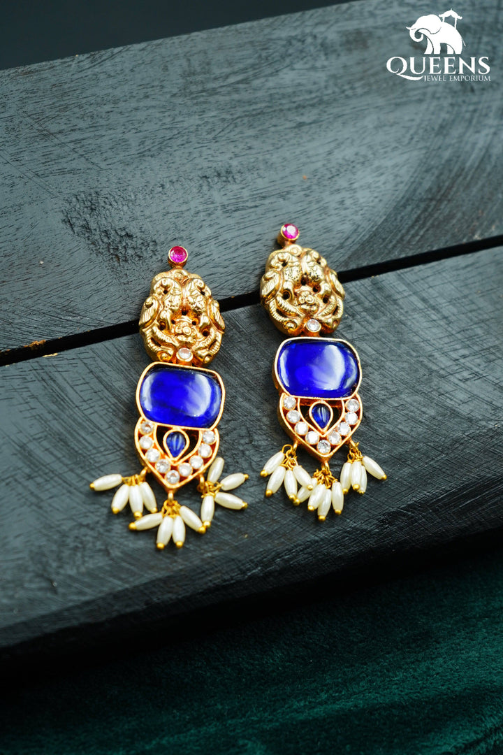 NARDHANAM SIMPLE EARRINGS - Queens Jewel Emporium