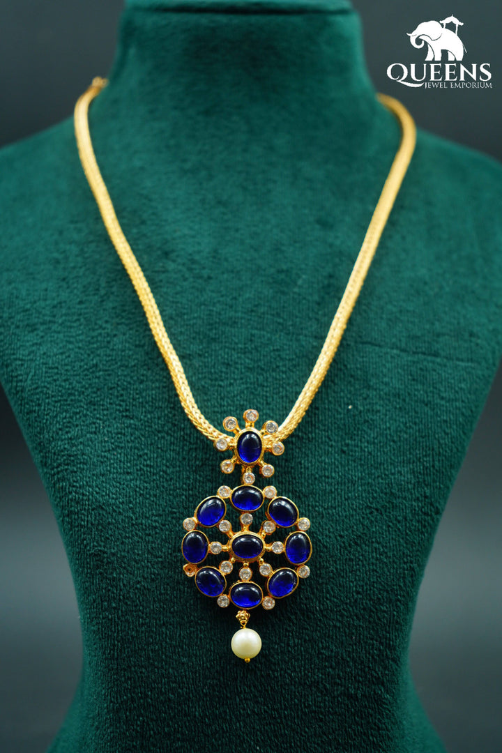 VINUDHYA ZIRCON PENDANT - Queens Jewel Emporium