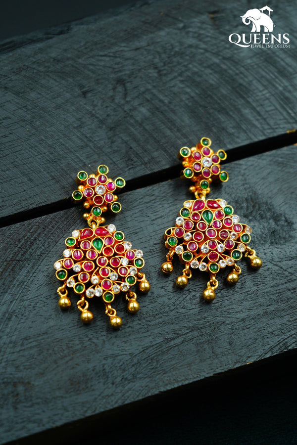 VEDHAVALI EARRINGS - Queens Jewel Emporium