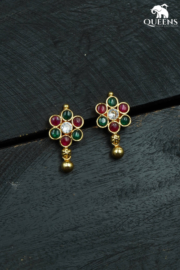 REVATHI KEMP SIMPLE EARRING - Queens Jewel Emporium
