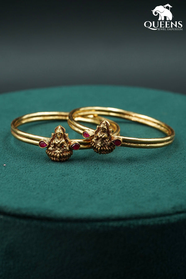 LAKSHMI KAPPU BANGLE - Queens Jewel Emporium