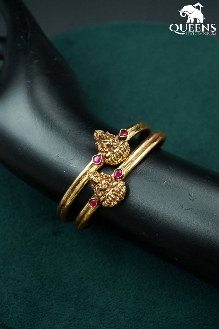 LAKSHMI KAPPU BANGLE - Queens Jewel Emporium