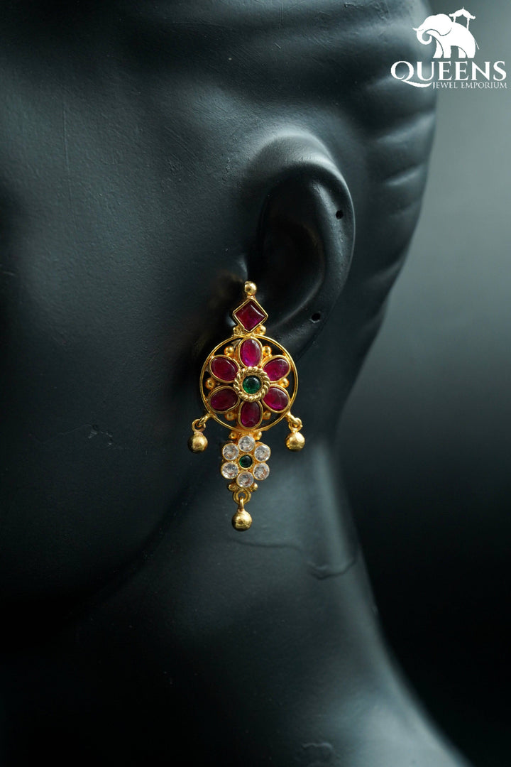 RITIKA KEMP EARRING - Queens Jewel Emporium