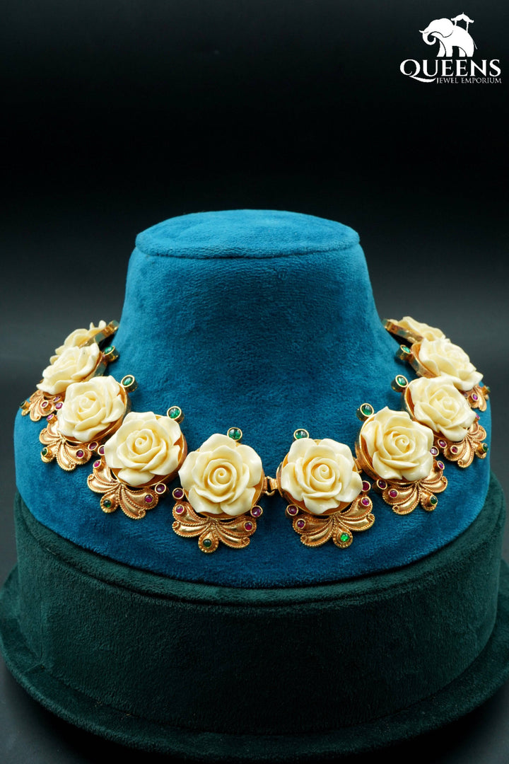 IRAIVI TURQUOISE NECKLACE - Queens Jewel Emporium