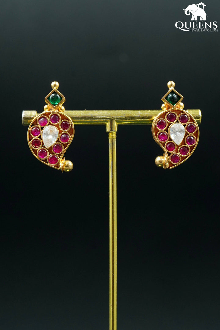 RIDDHI MANGO STUD - Queens Jewel Emporium