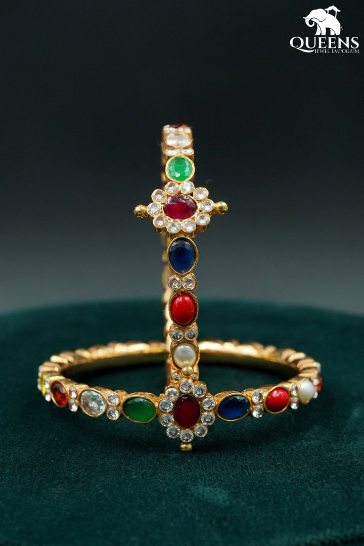 HIRANYA KAPPU BANGLES - Queens Jewel Emporium