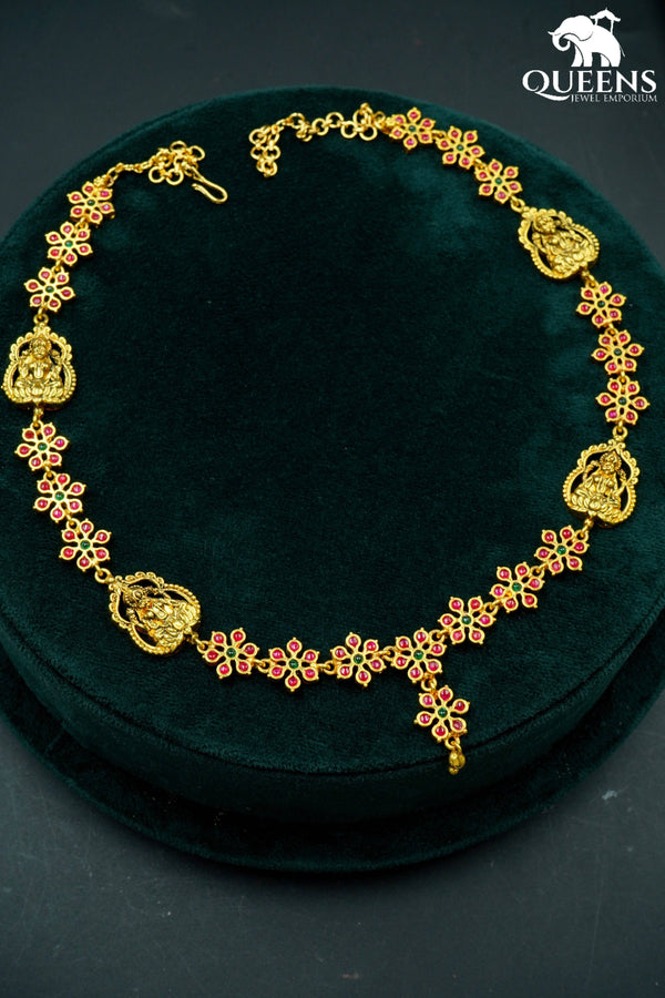 SILLARA NECKLACE - RED - Queens Jewel Emporium